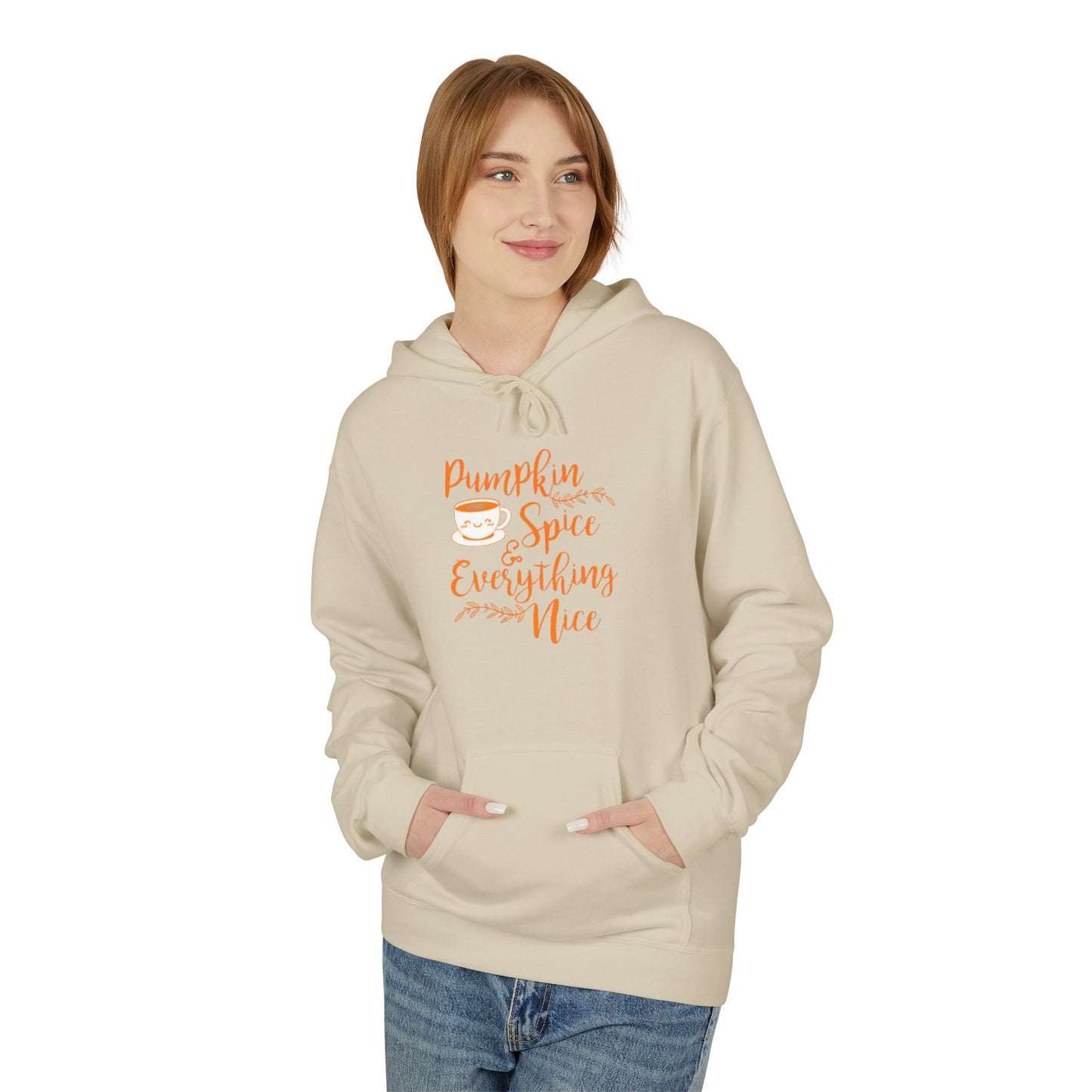 Pumpkin Spice Everything Nice - Midweight Softstyle Fleece Hoodie