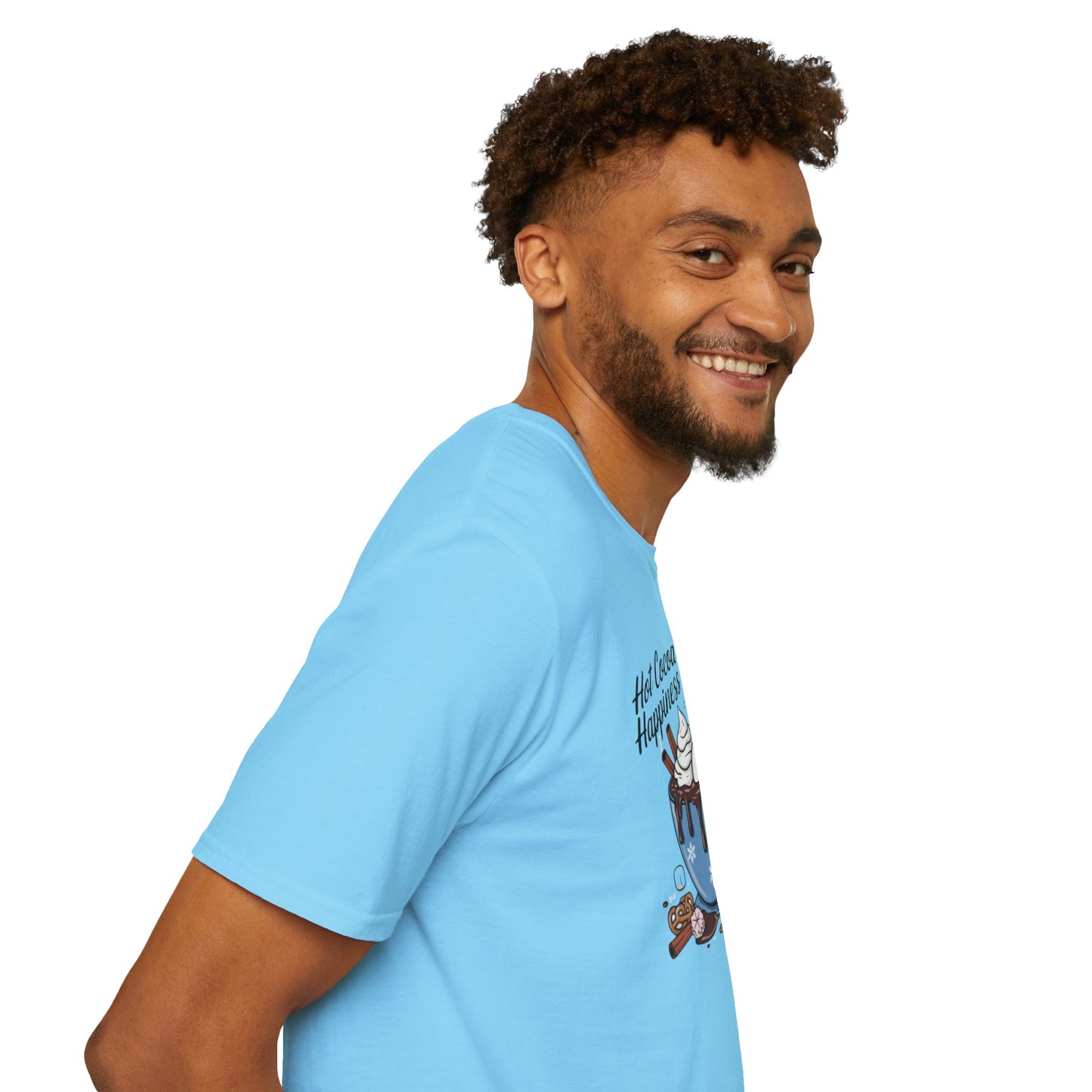 Hot Cocoa Happiness - Softstyle T-Shirt