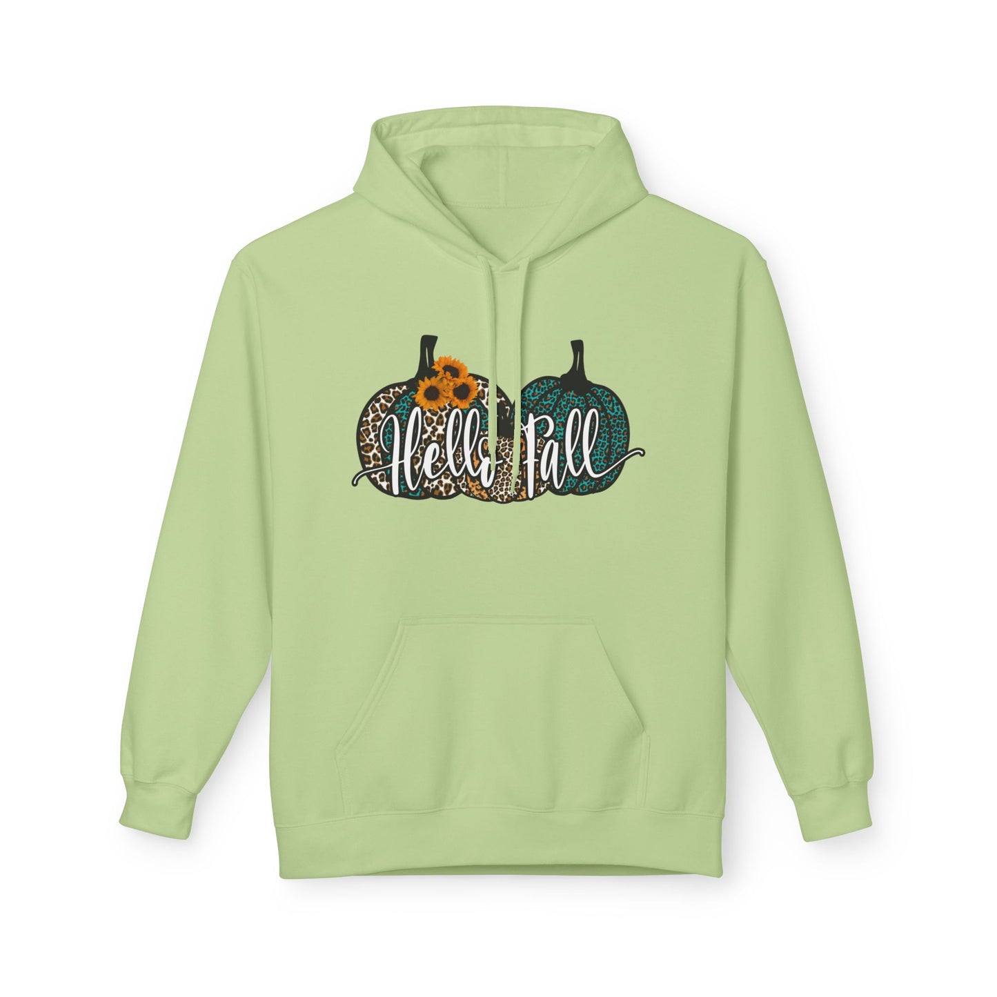 Hello Fall - Midweight Softstyle Fleece Hoodie