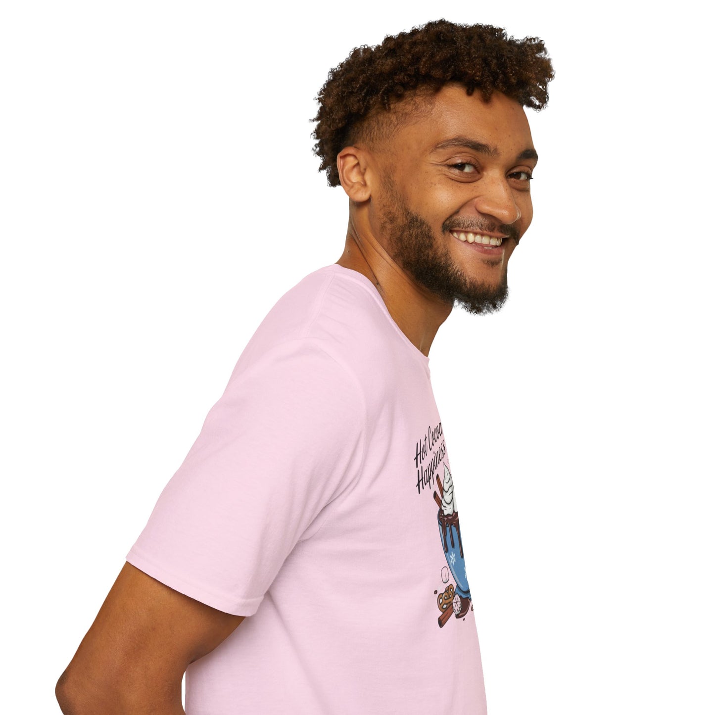 Hot Cocoa Happiness - Softstyle T-Shirt