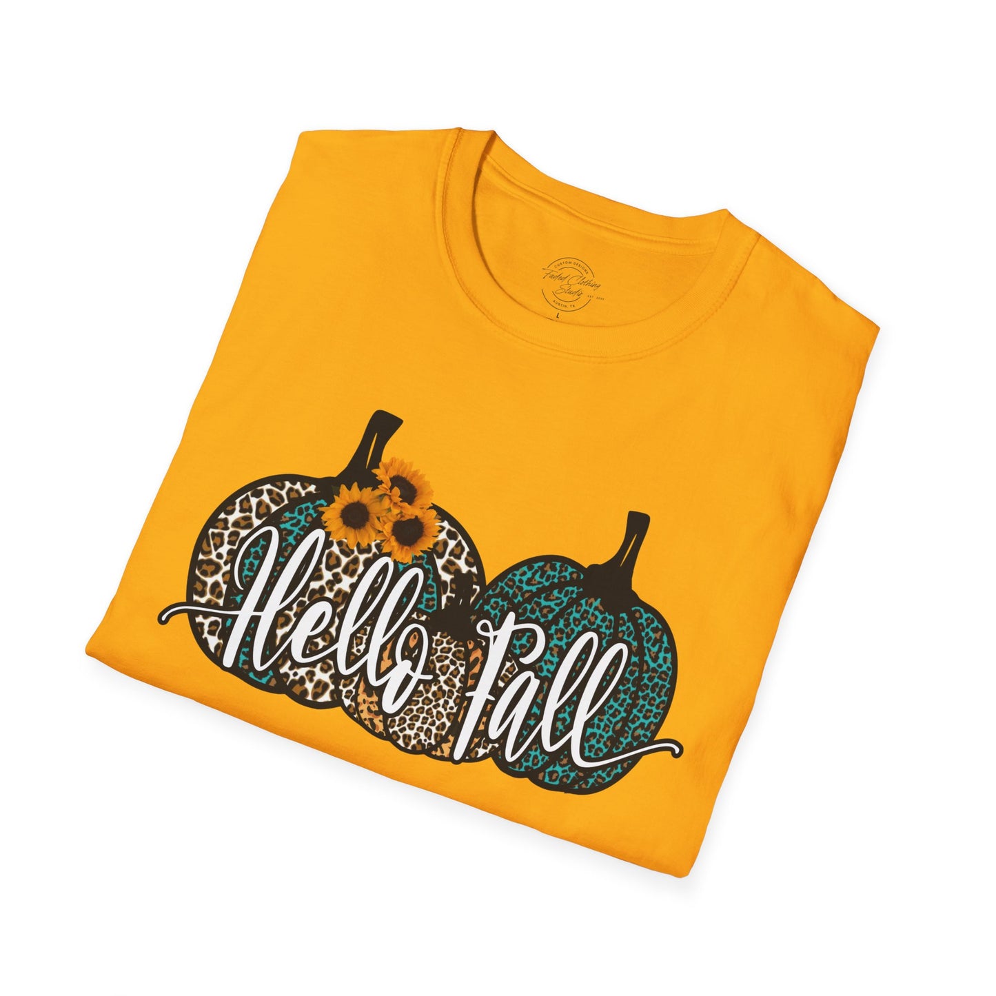 Hello Fall - Softstyle T-Shirt