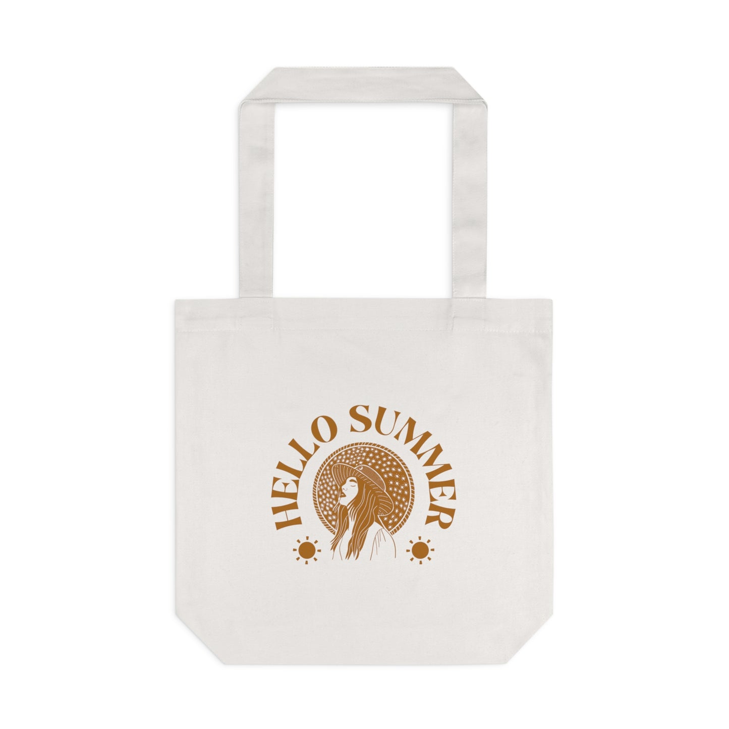 Hello Summer - Cotton Tote Bag