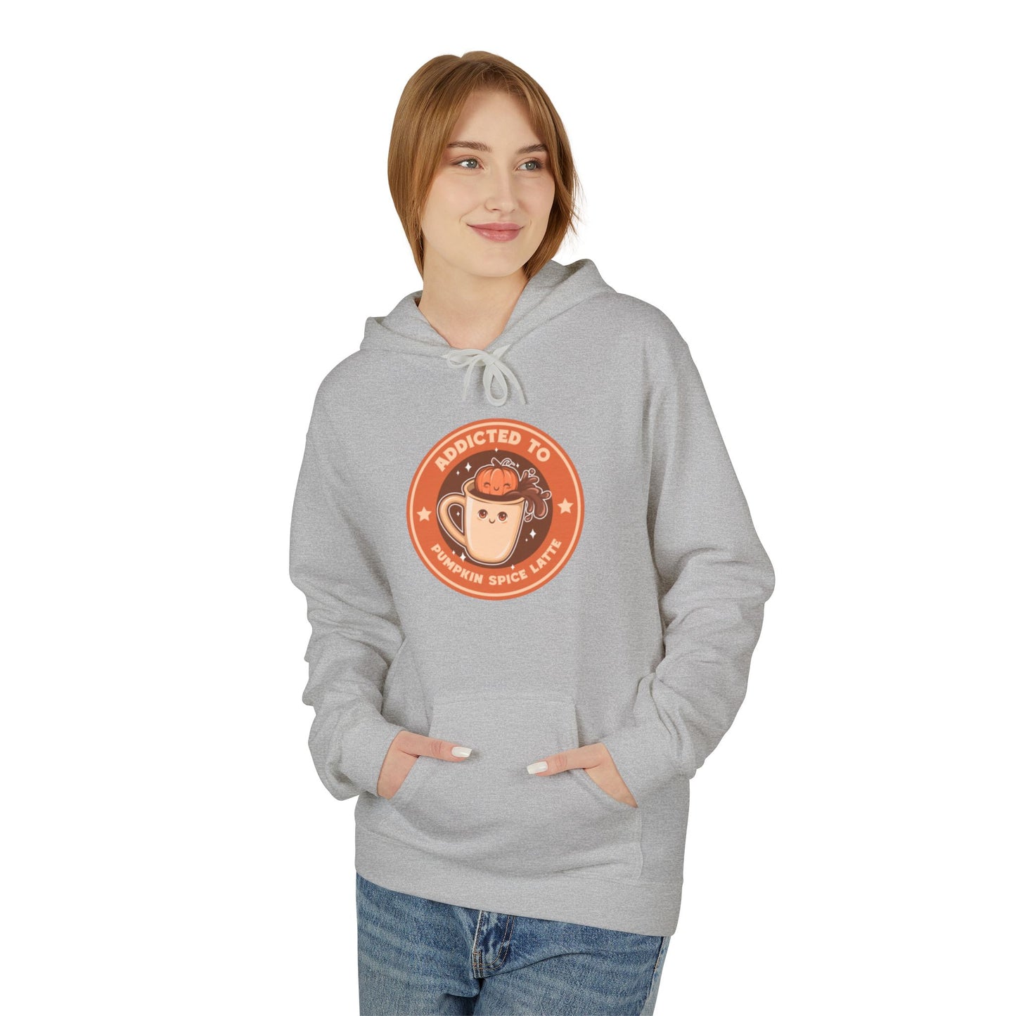 Pumpkin Spice Addict - Midweight Softstyle Fleece Hoodie