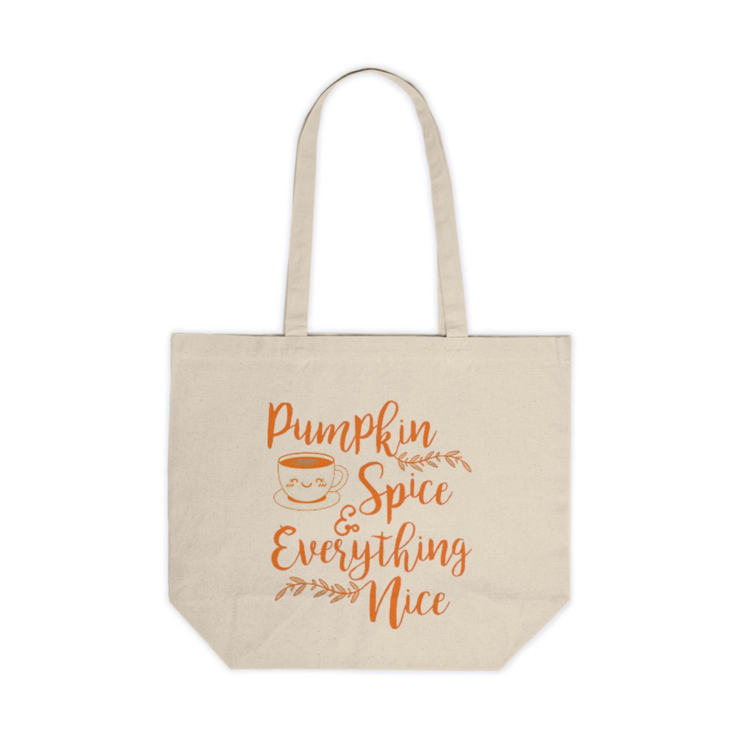 Pumpkin Spice - Canvas Shopping Tote