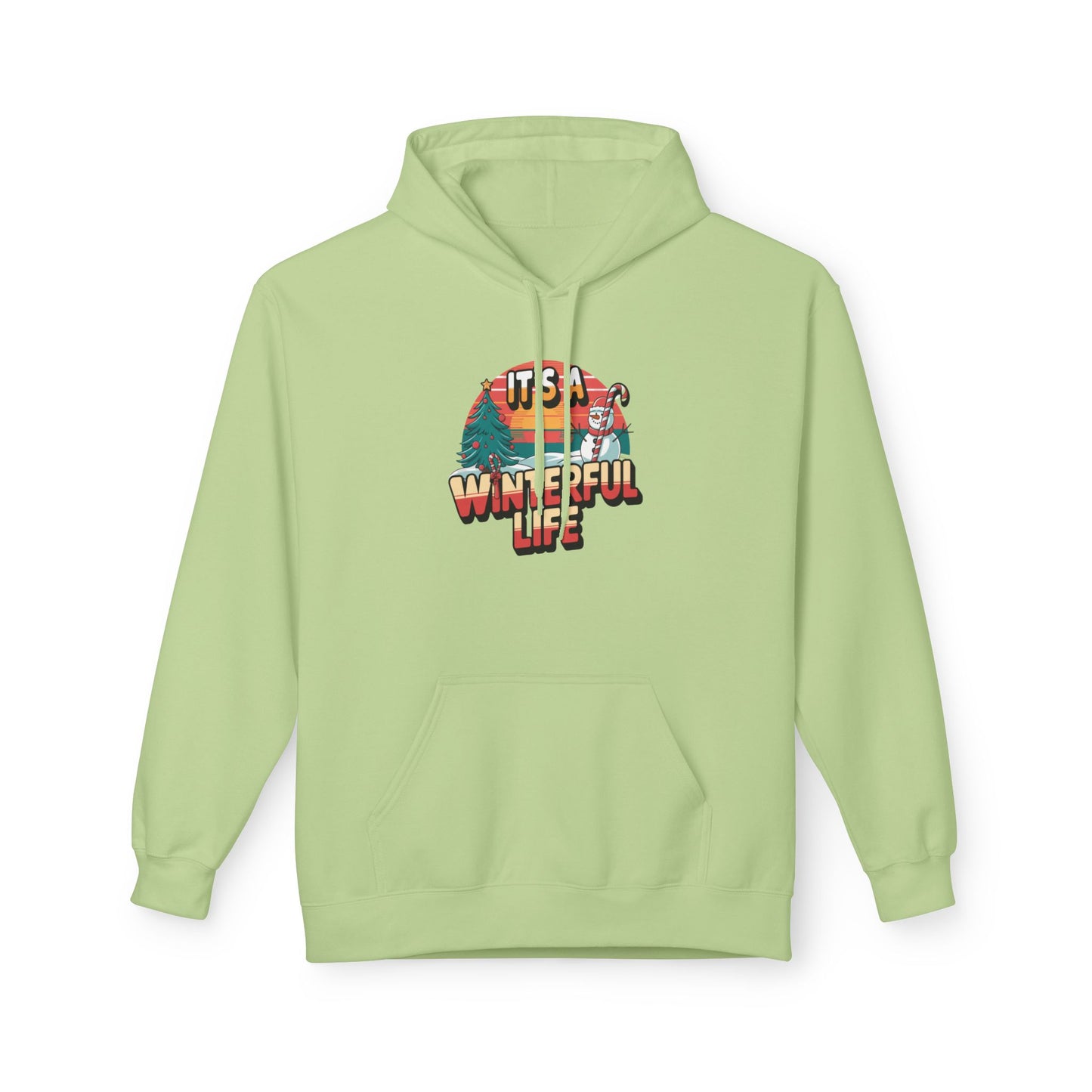 Winterful Life - Midweight Softstyle Fleece Hoodie