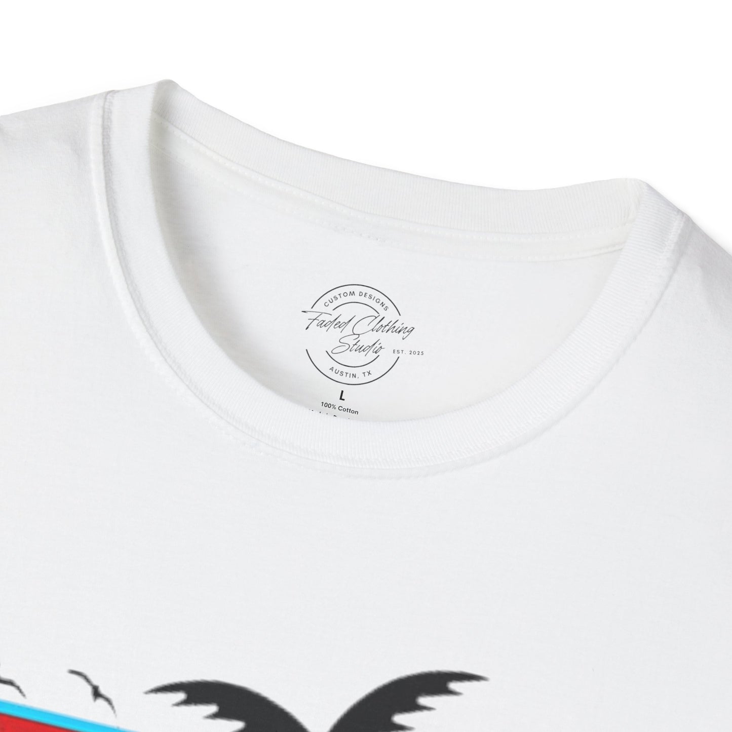 Retro Palms - Softstyle T-Shirt