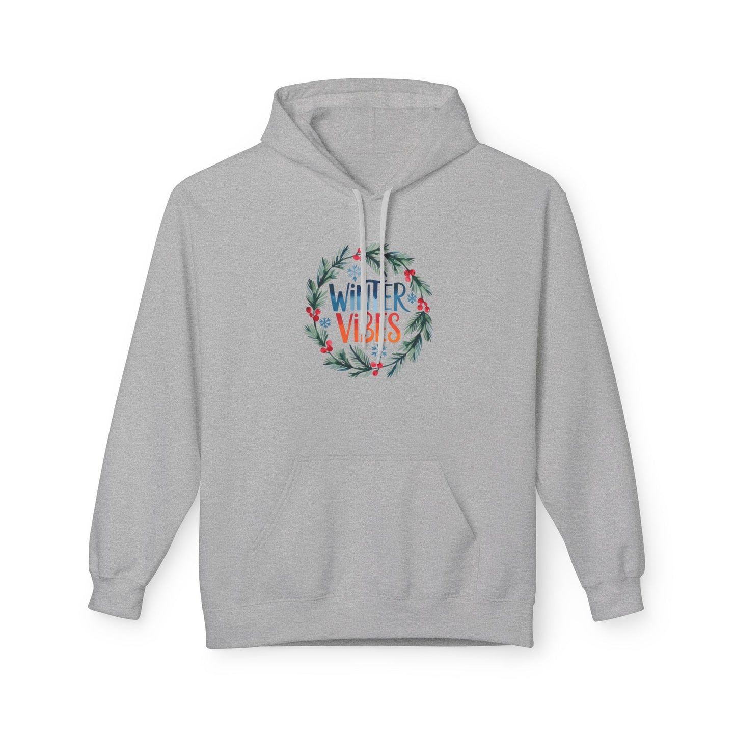 Winter Vibes - Midweight Softstyle Fleece Hoodie