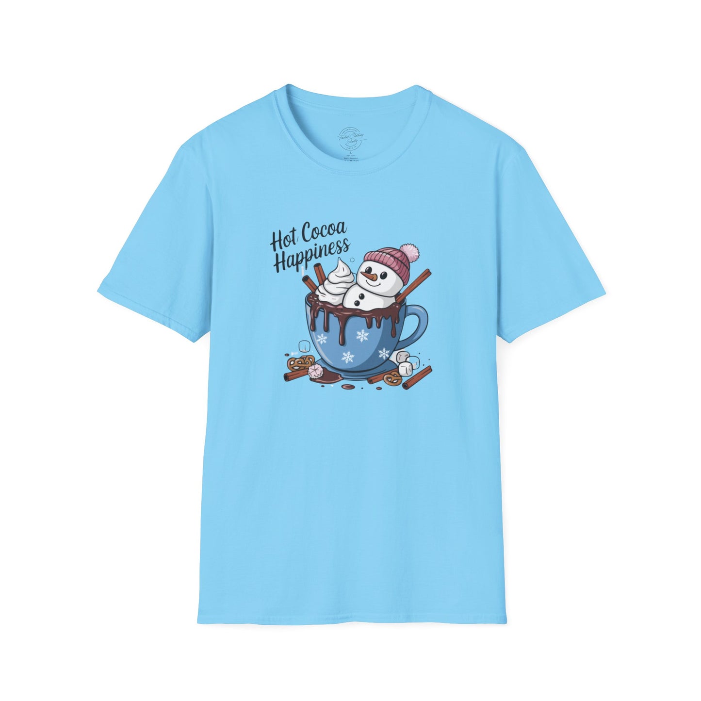 Hot Cocoa Happiness - Softstyle T-Shirt
