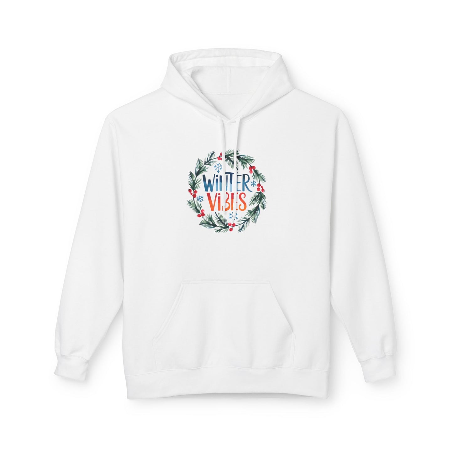 Winter Vibes - Midweight Softstyle Fleece Hoodie