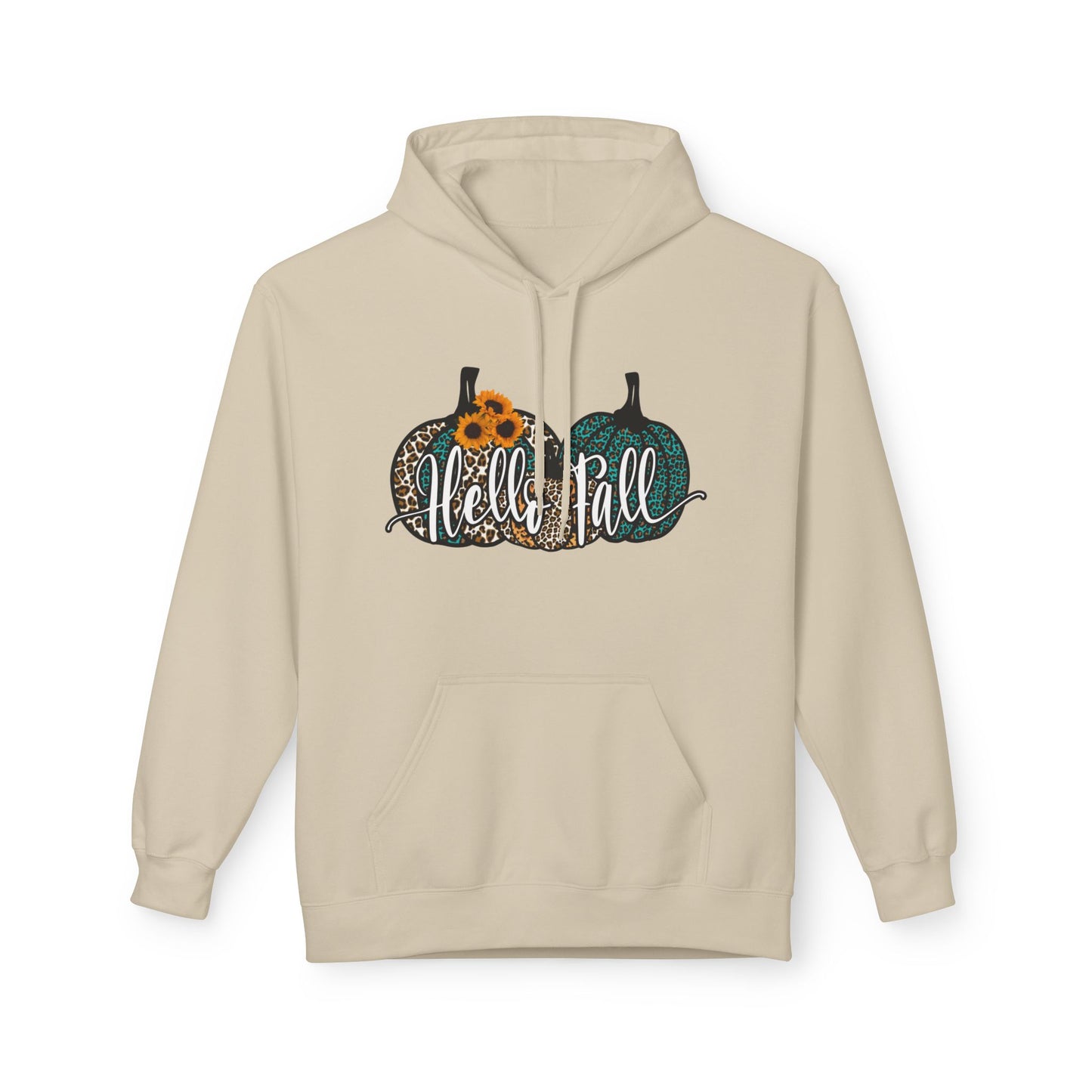 Hello Fall - Midweight Softstyle Fleece Hoodie