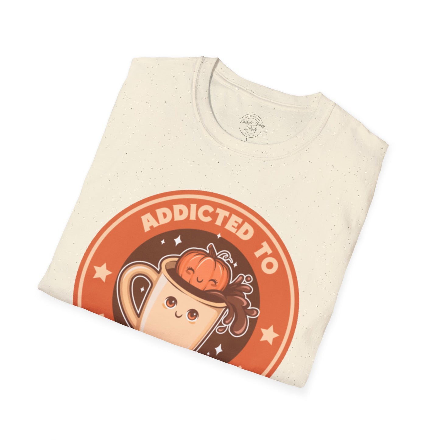 Pumpkin Spice Addict - Softstyle T-Shirt