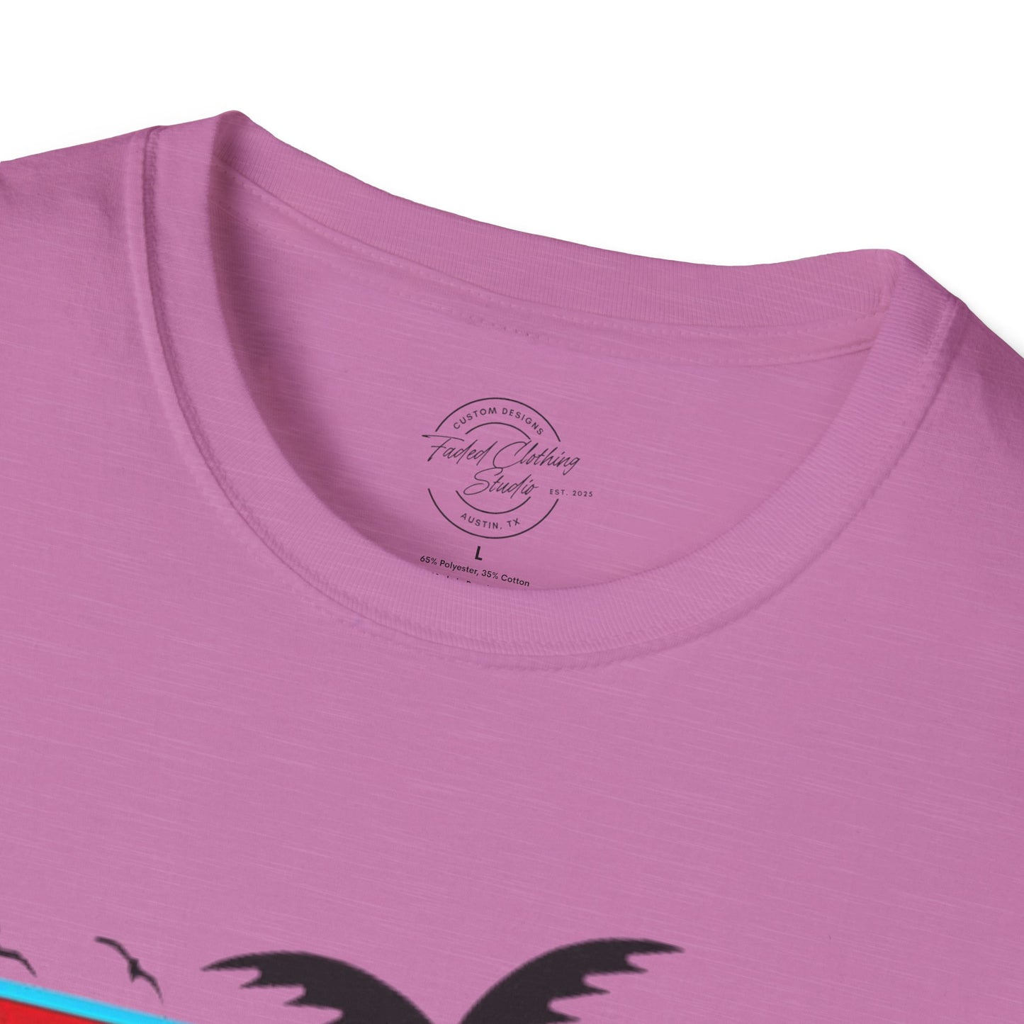 Retro Palms - Softstyle T-Shirt