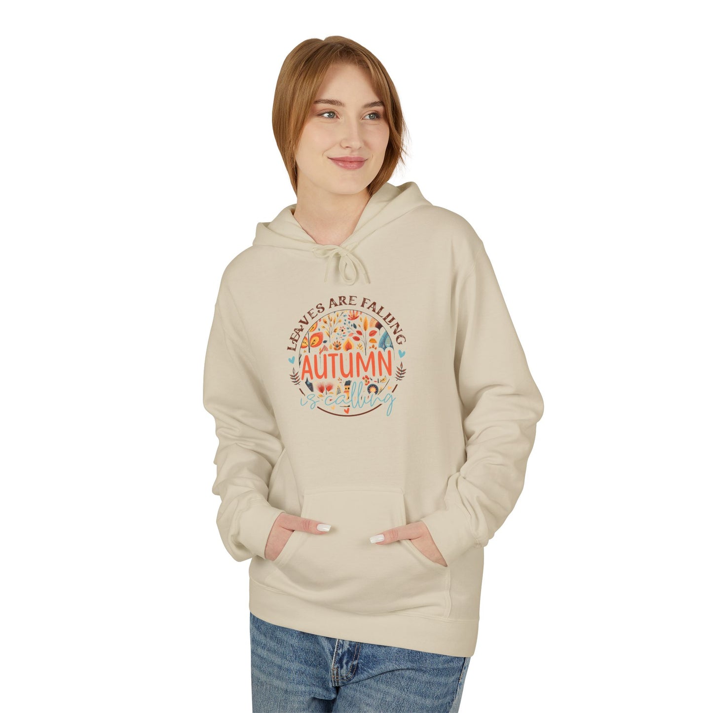 Autumn is Calling - Midweight Softstyle Fleece Hoodie