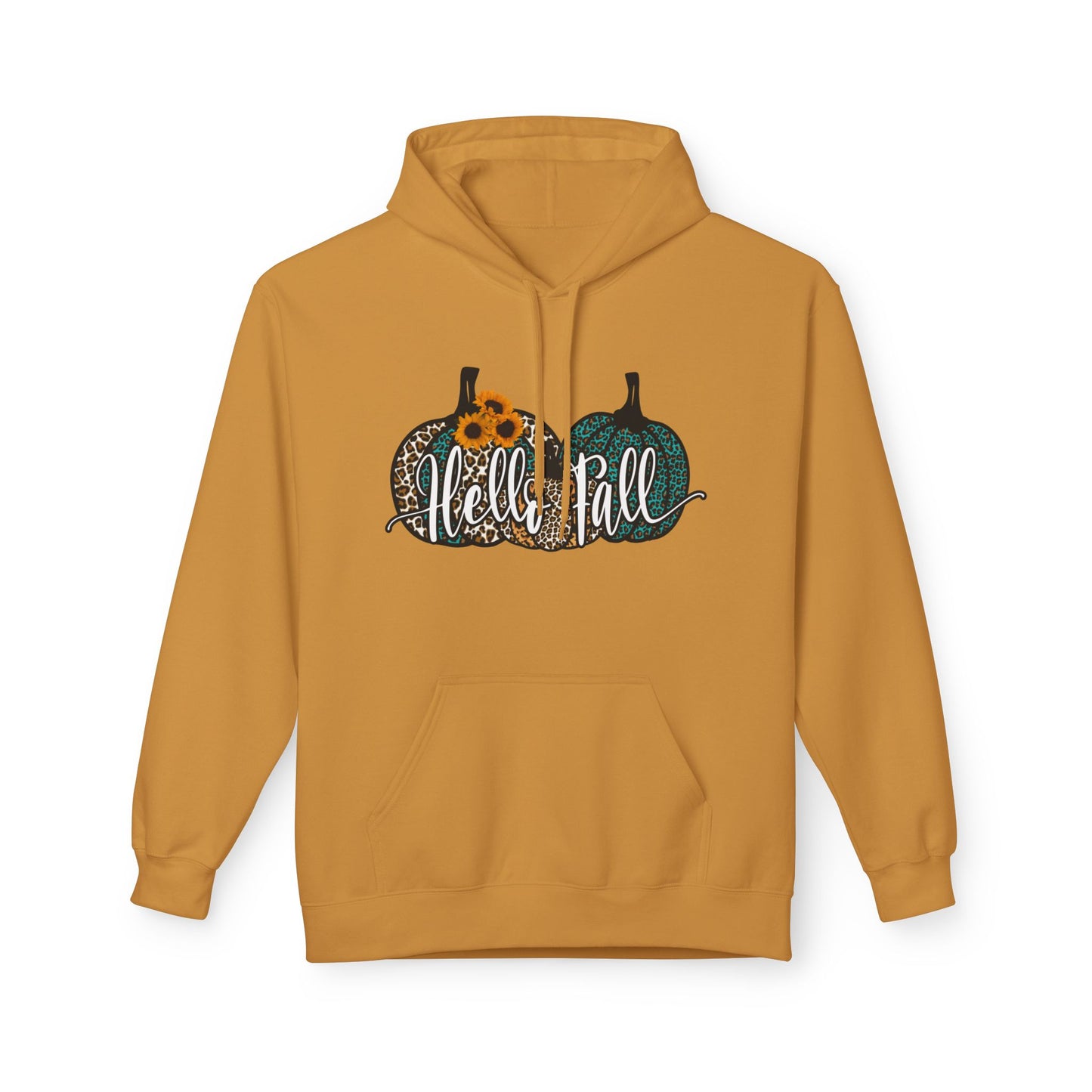 Hello Fall - Midweight Softstyle Fleece Hoodie