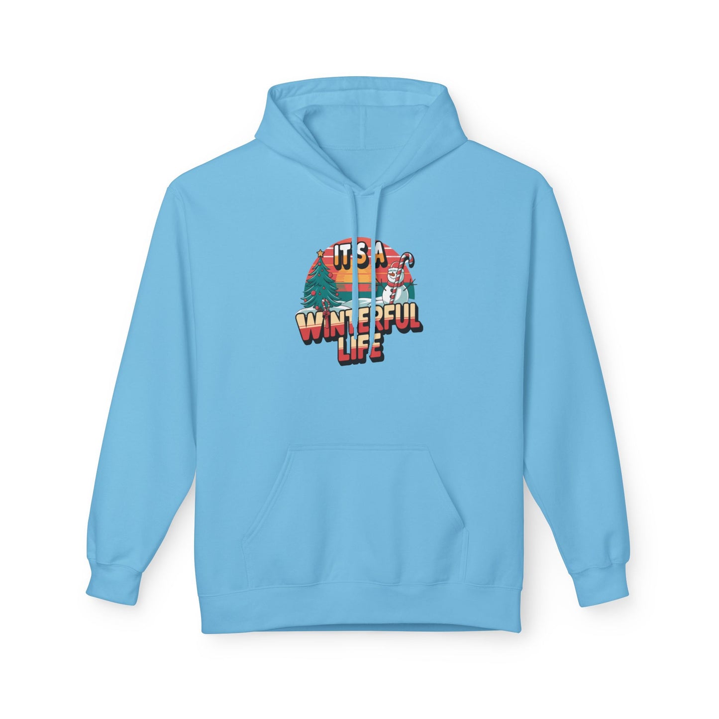 Winterful Life - Midweight Softstyle Fleece Hoodie