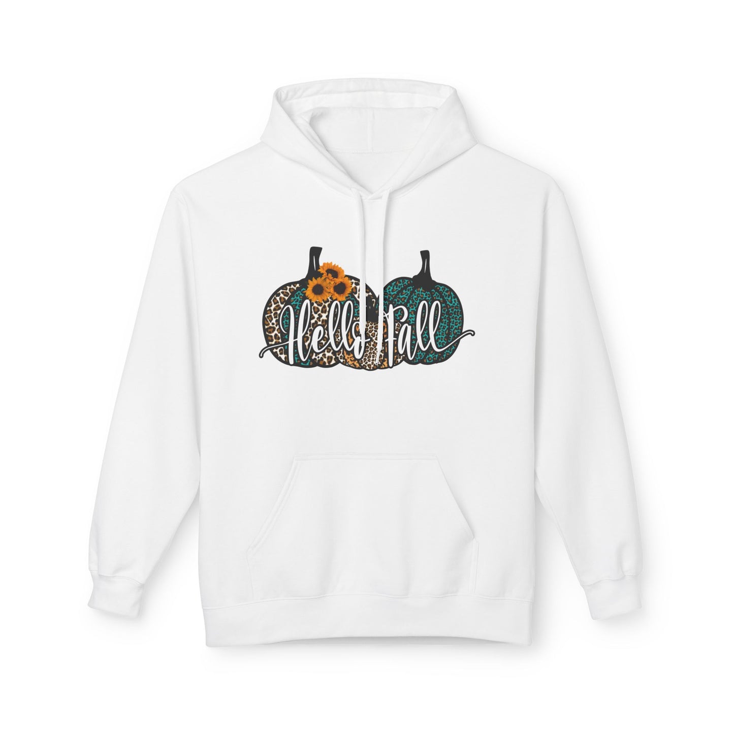 Hello Fall - Midweight Softstyle Fleece Hoodie