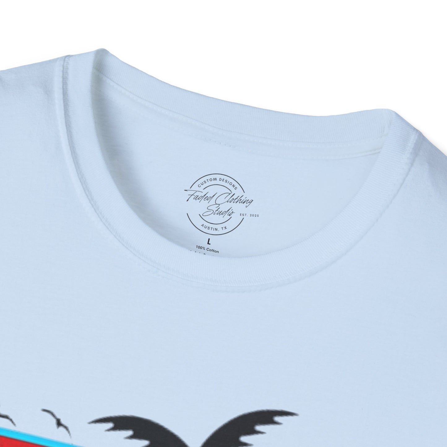 Retro Palms - Softstyle T-Shirt