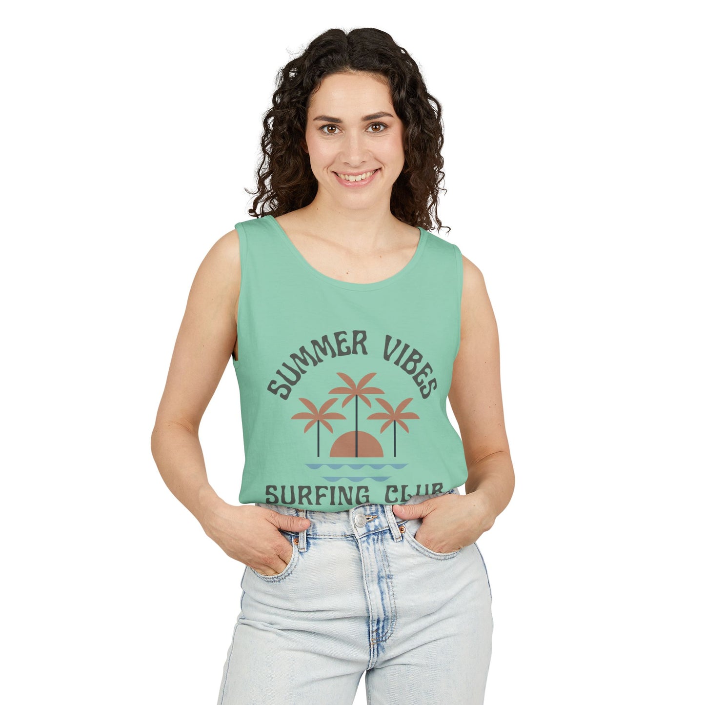 Summer Vibes - Garment-Dyed Tank Top