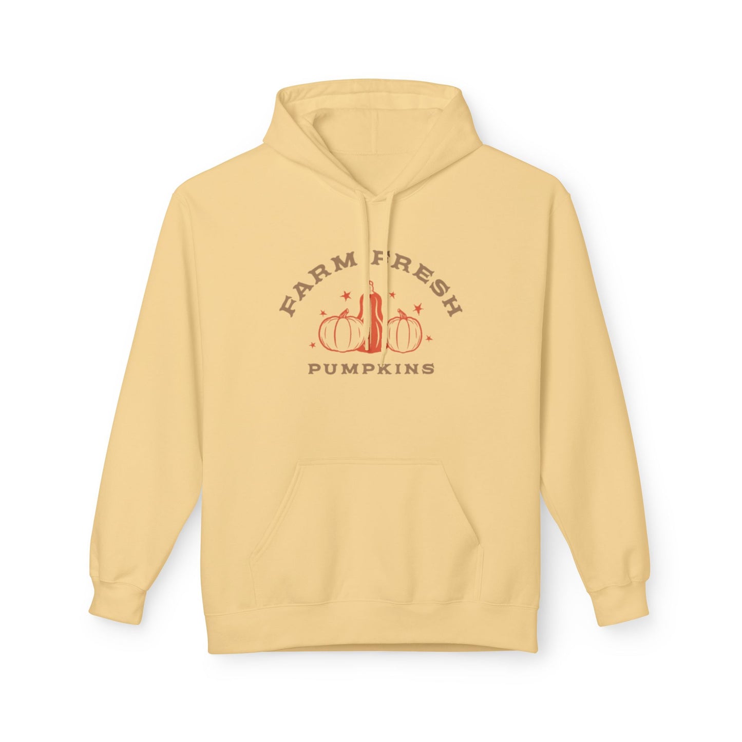 Farm Fresh Pumpkins - Midweight Softstyle Fleece Hoodie