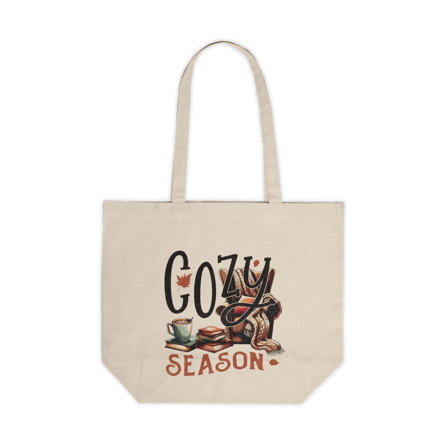 Cozy Season - Canvas Shopping Tote
