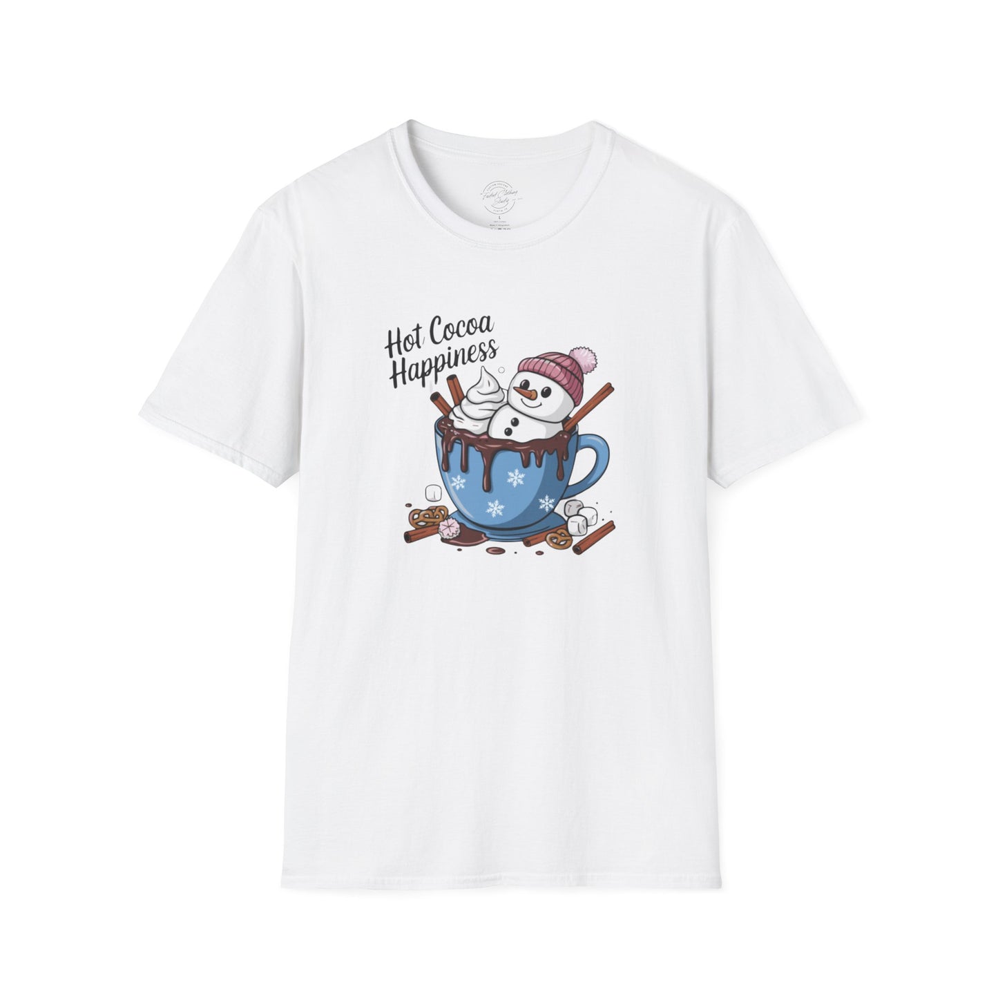 Hot Cocoa Happiness - Softstyle T-Shirt