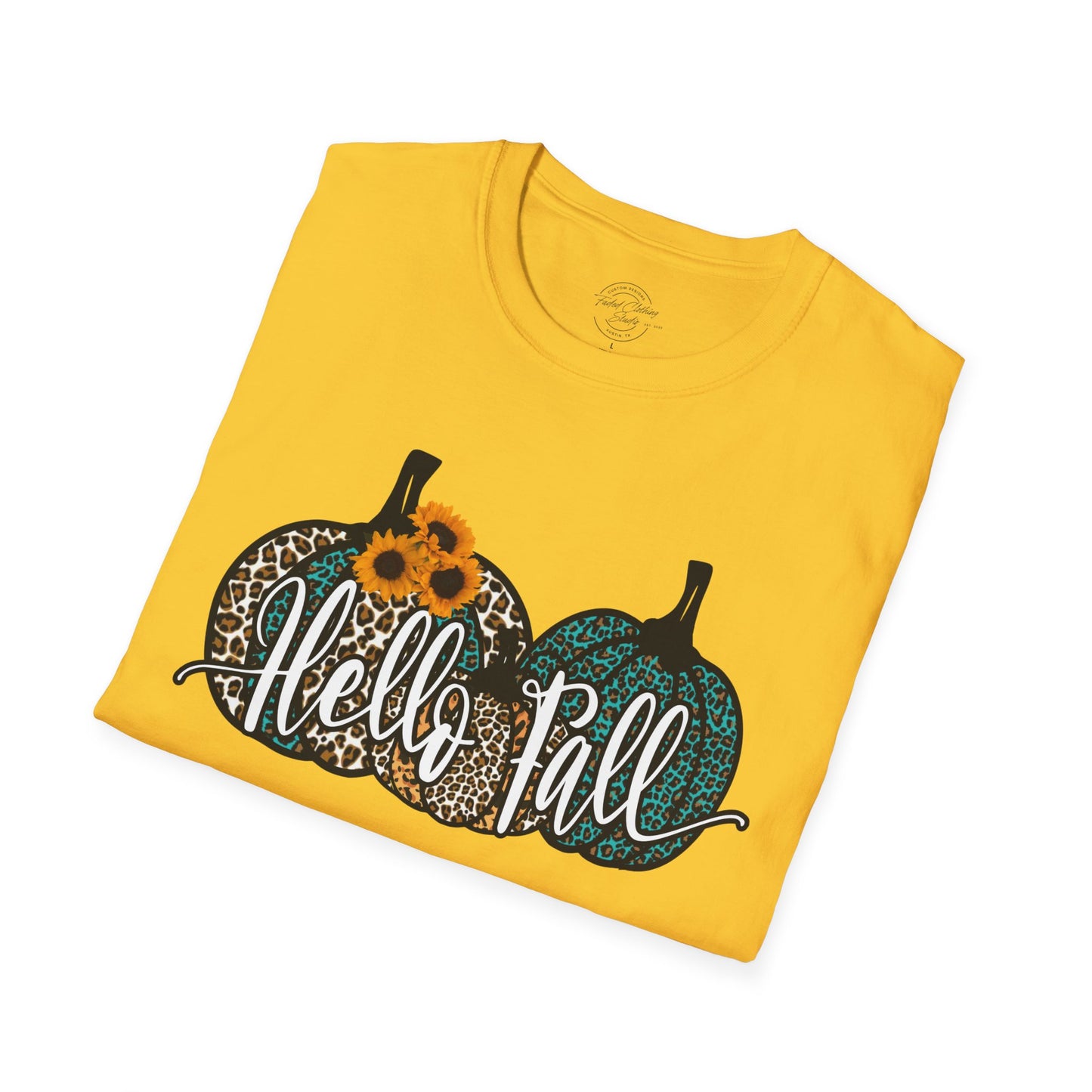 Hello Fall - Softstyle T-Shirt