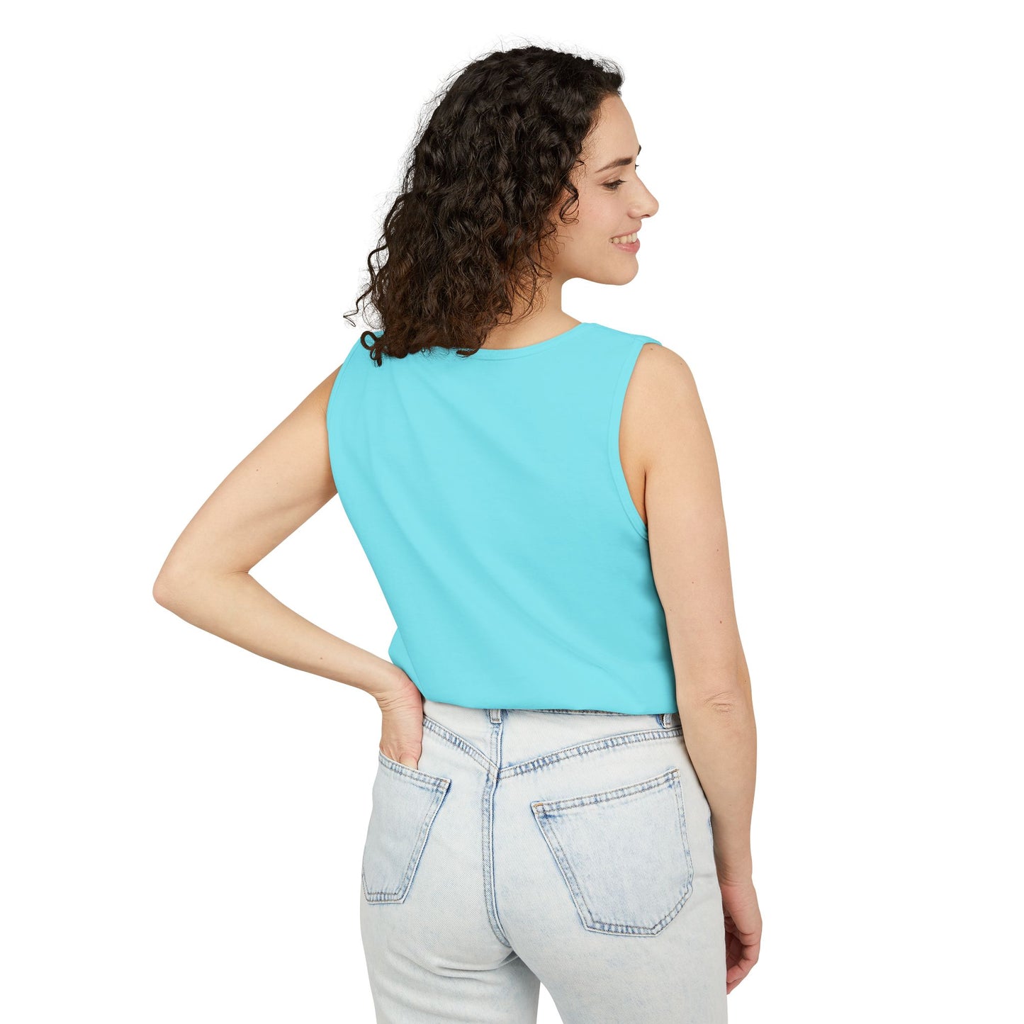 Retro Palms - Garment-Dyed Tank Top