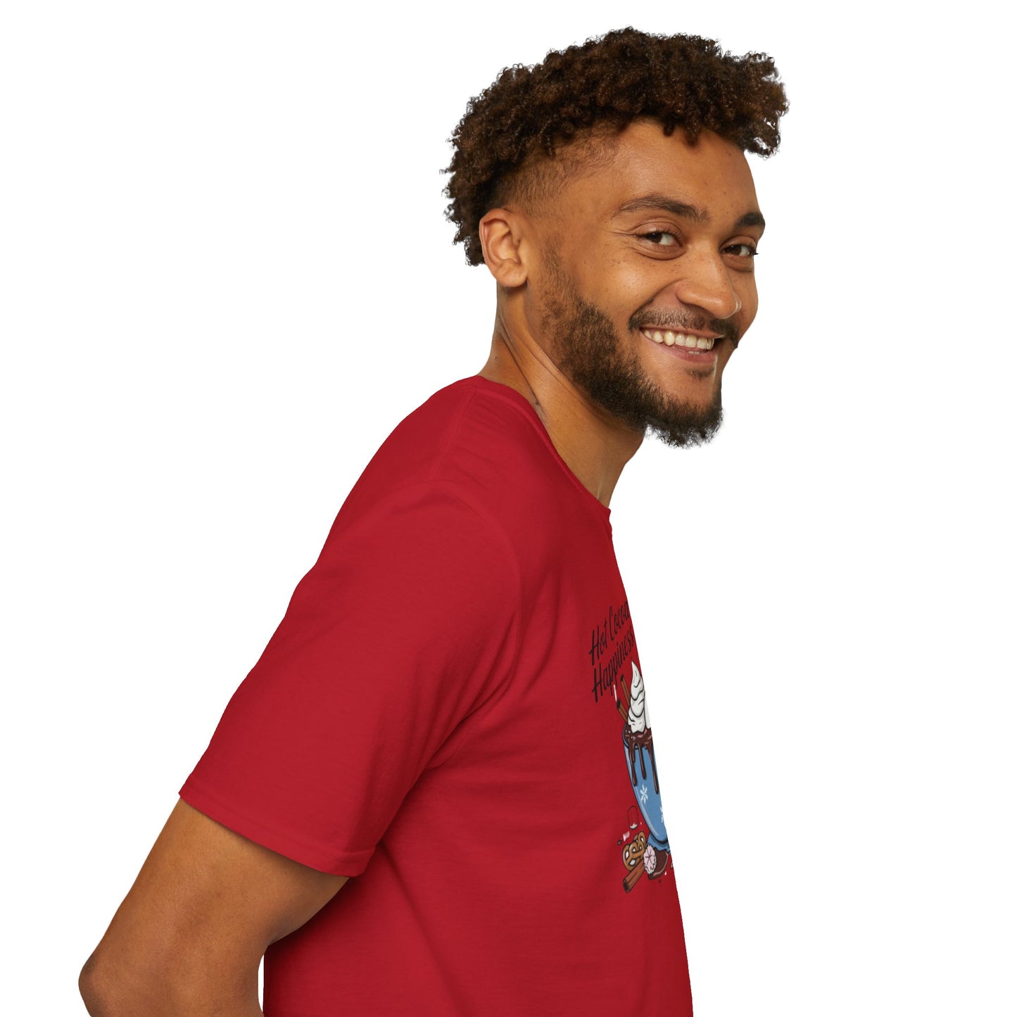 Hot Cocoa Happiness - Softstyle T-Shirt
