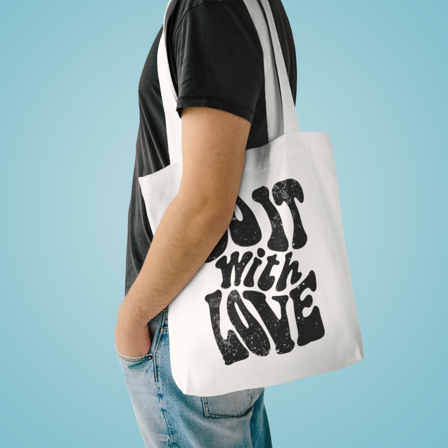 Do it with Love - Cotton Tote Bag