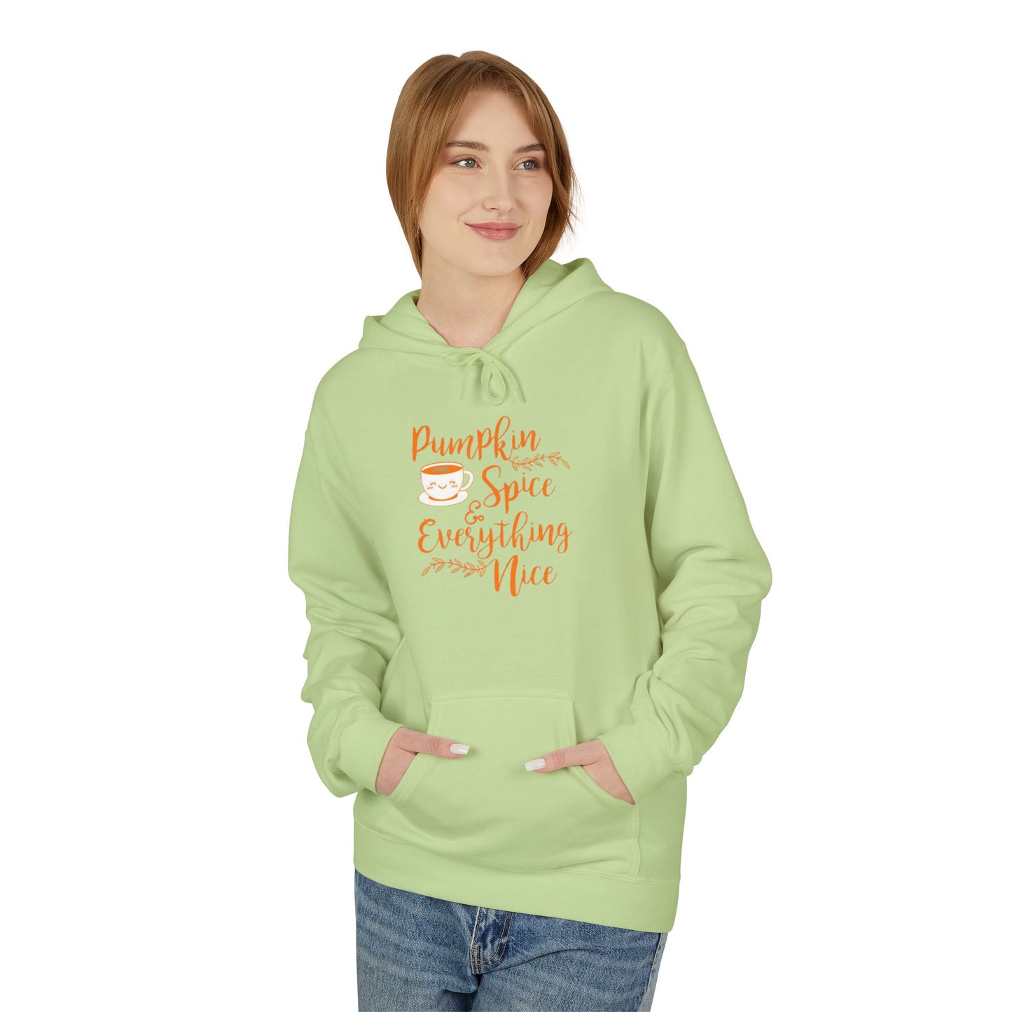 Pumpkin Spice Everything Nice - Midweight Softstyle Fleece Hoodie
