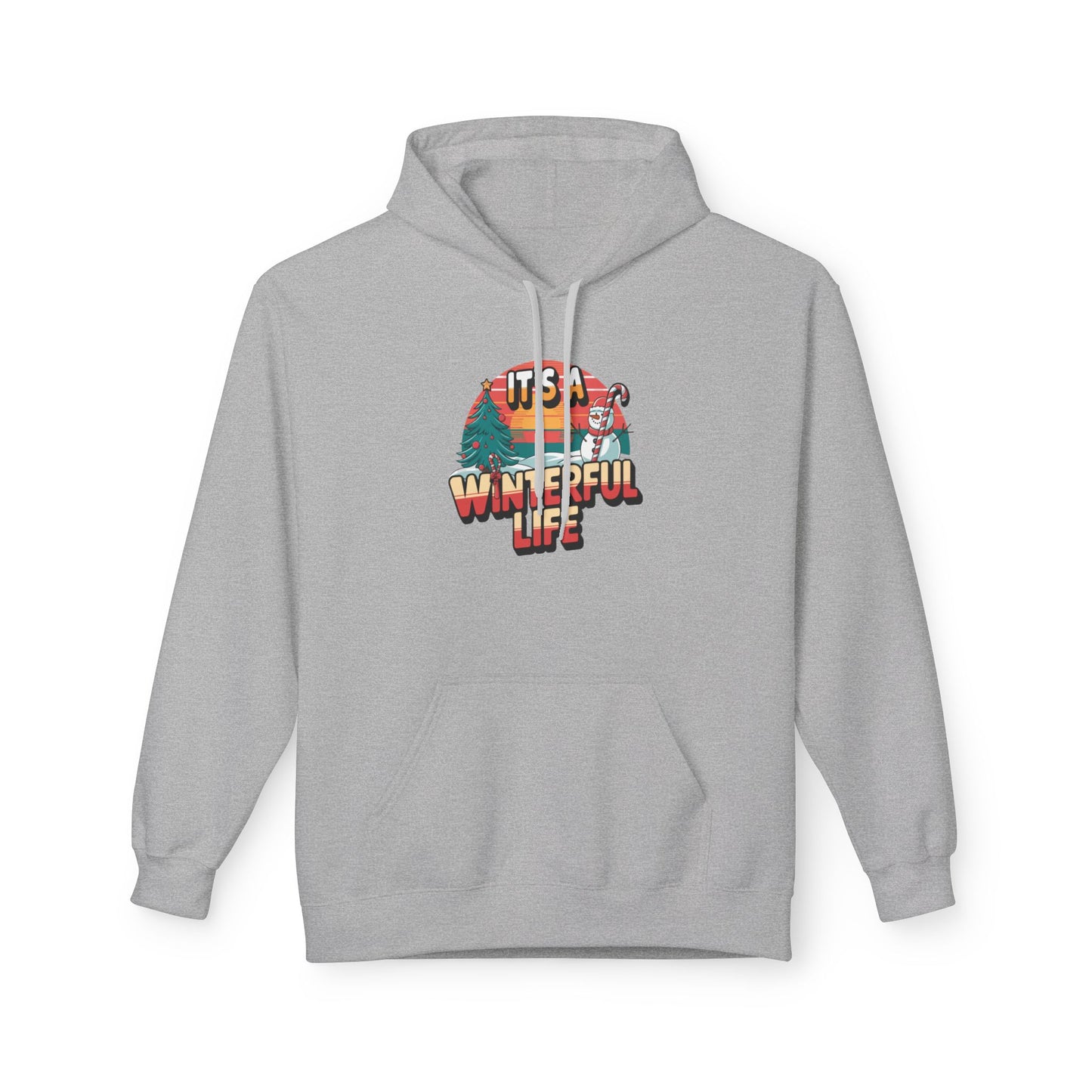 Winterful Life - Midweight Softstyle Fleece Hoodie