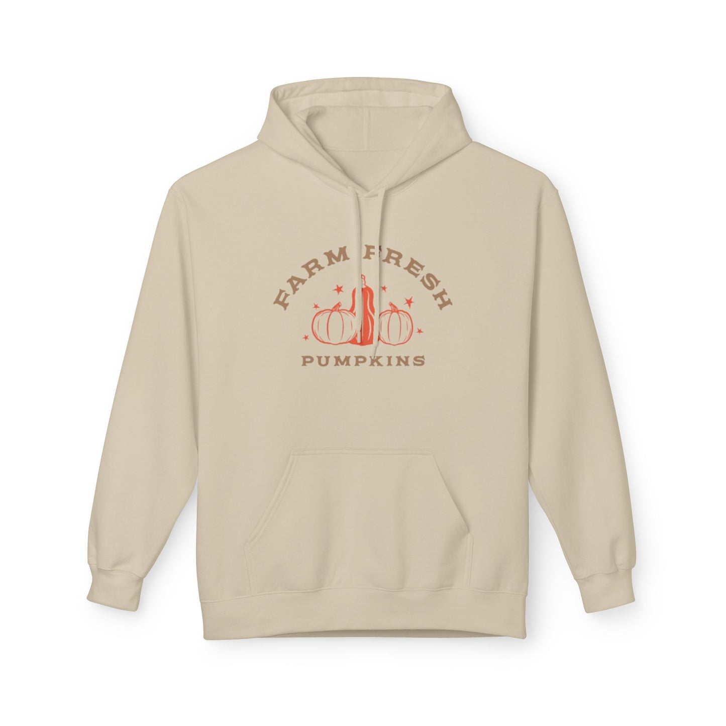 Farm Fresh Pumpkins - Midweight Softstyle Fleece Hoodie
