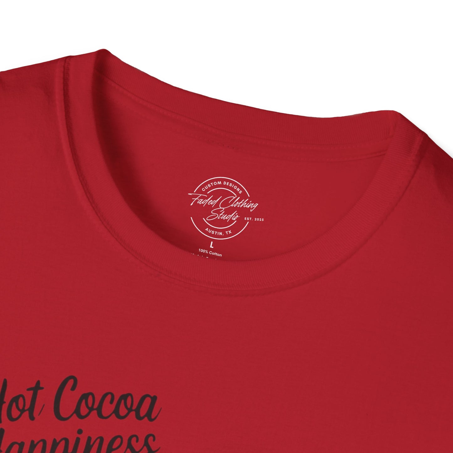 Hot Cocoa Happiness - Softstyle T-Shirt