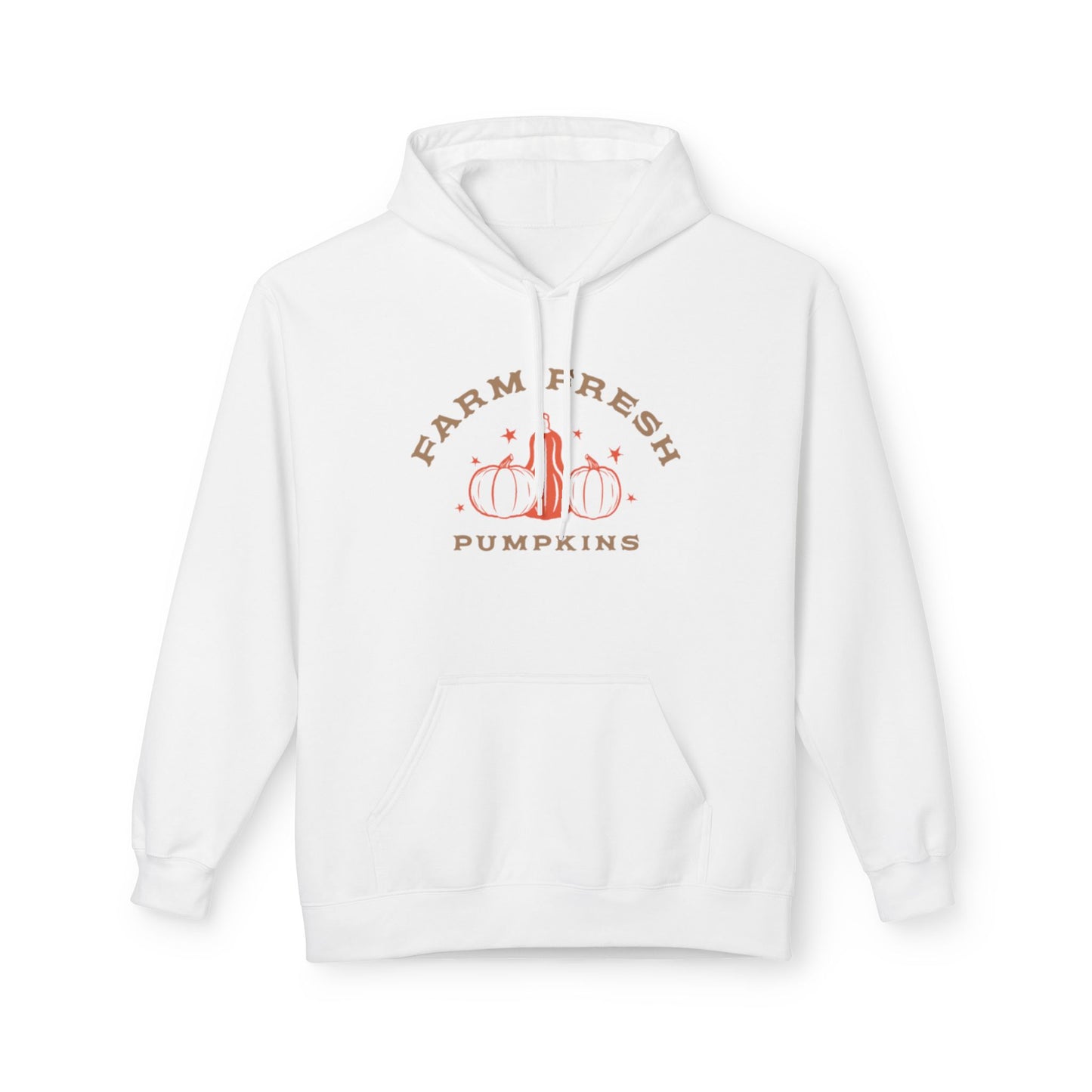 Farm Fresh Pumpkins - Midweight Softstyle Fleece Hoodie