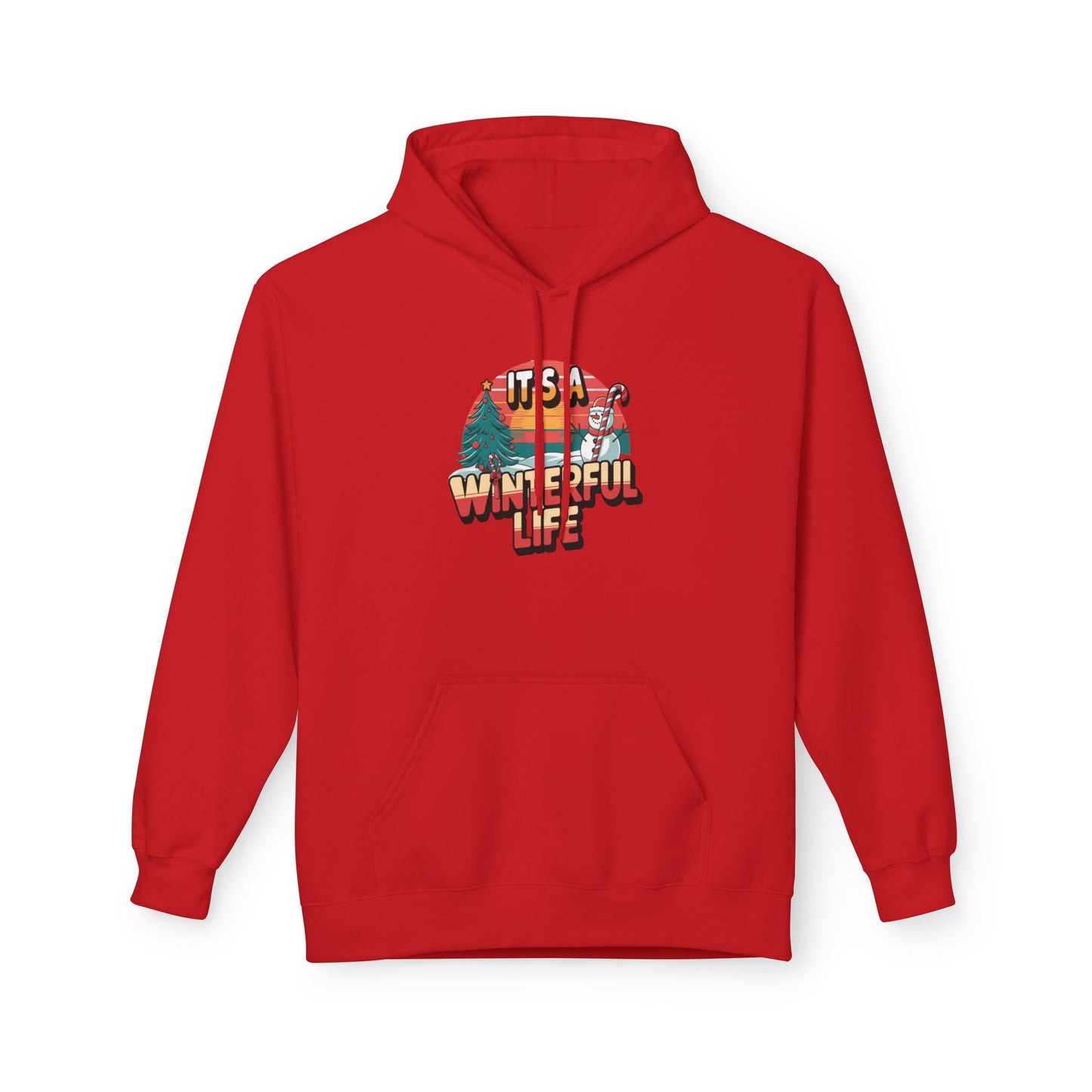 Winterful Life - Midweight Softstyle Fleece Hoodie