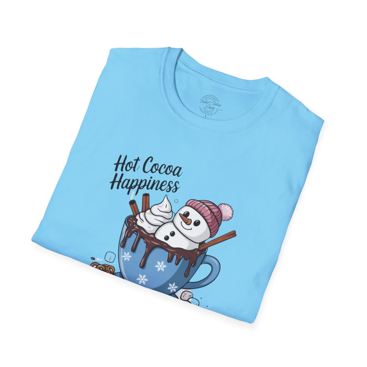 Hot Cocoa Happiness - Softstyle T-Shirt