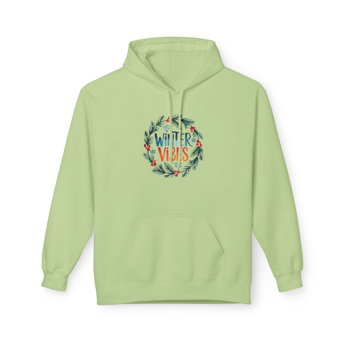 Winter Vibes - Midweight Softstyle Fleece Hoodie