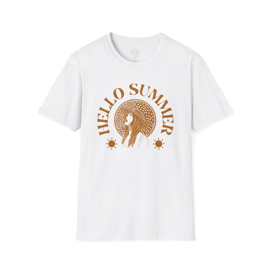 Hello Summer - Softstyle T-Shirt