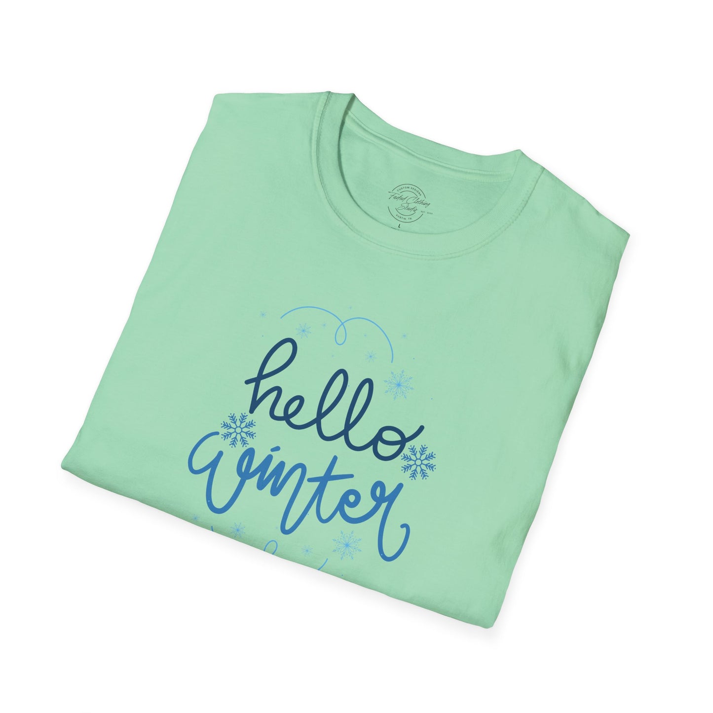 Hello Winter - Softstyle T-Shirt