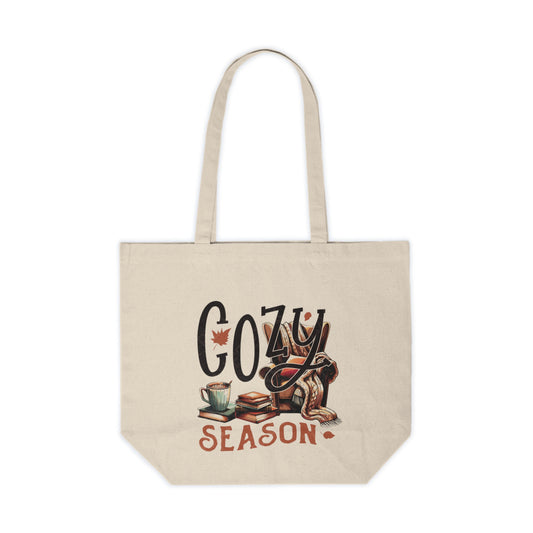 Cozy Season - Canvas Shopping Tote