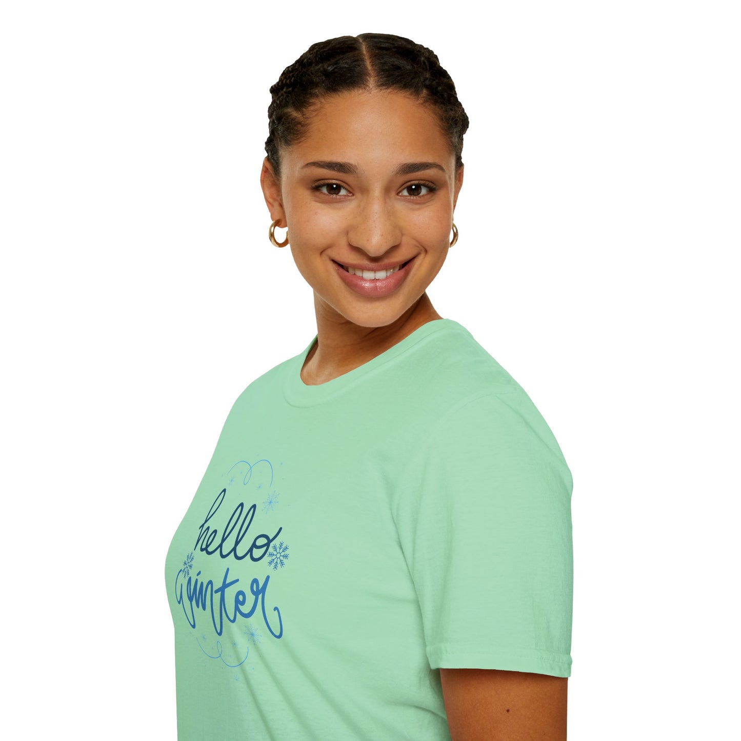 Hello Winter - Softstyle T-Shirt