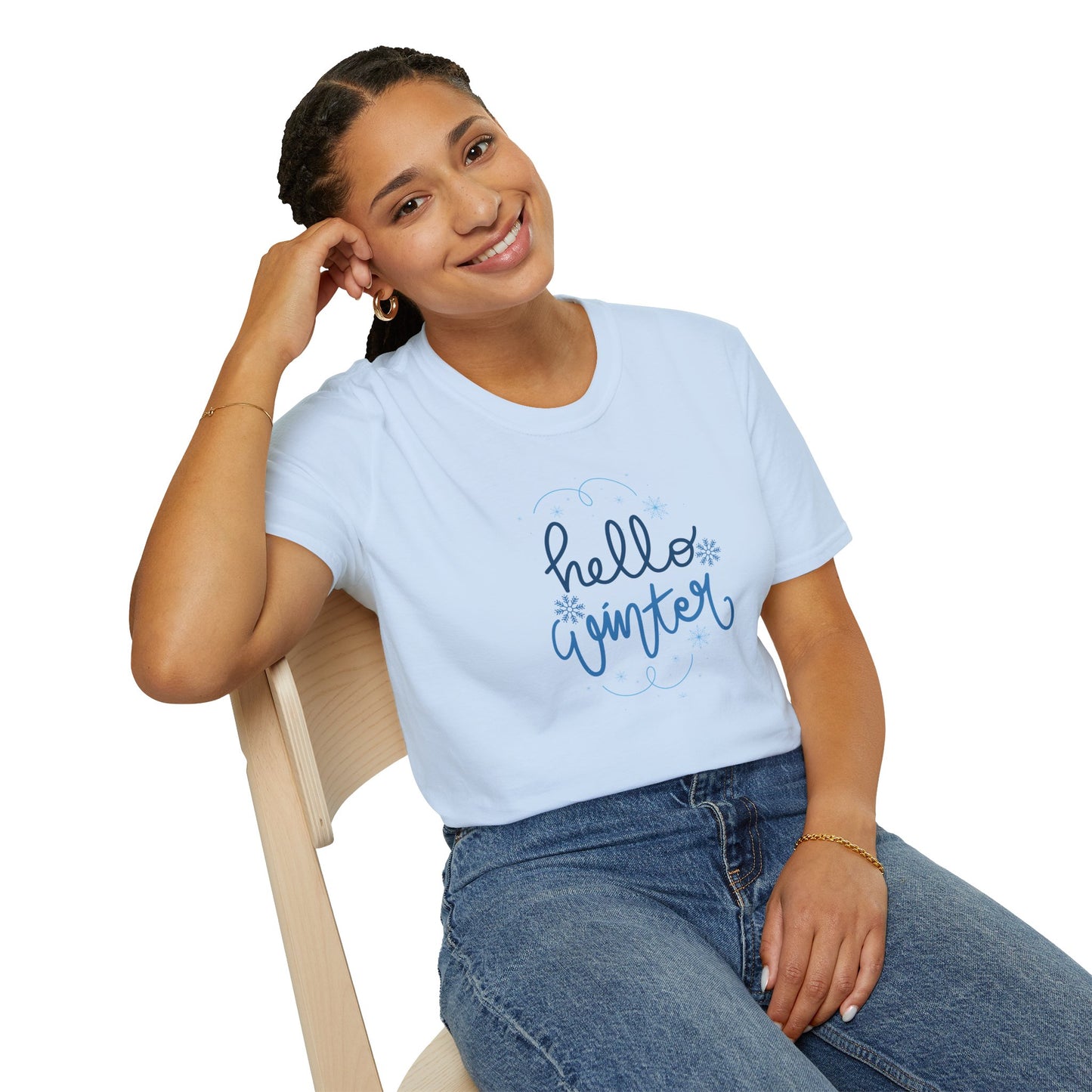 Hello Winter - Softstyle T-Shirt