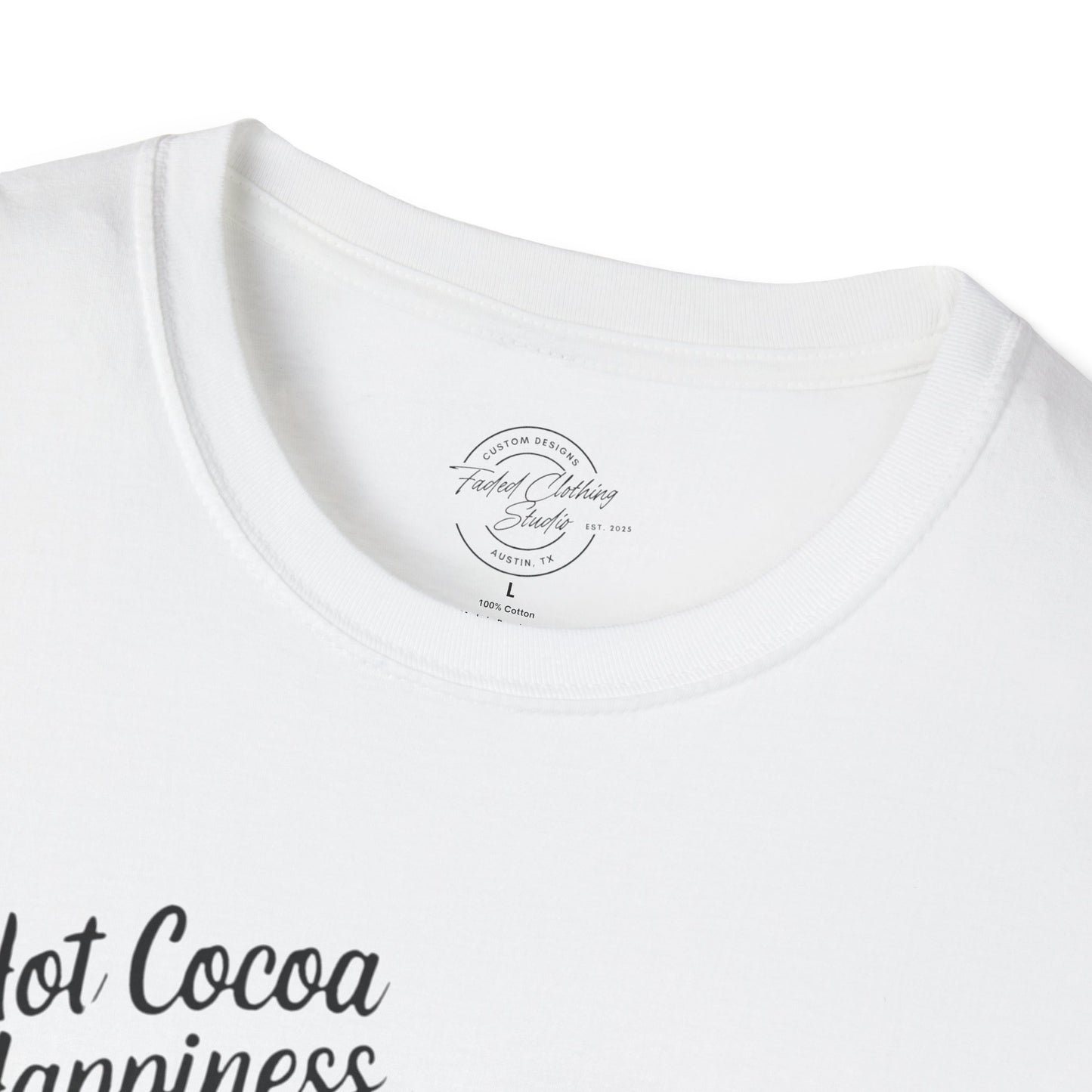 Hot Cocoa Happiness - Softstyle T-Shirt