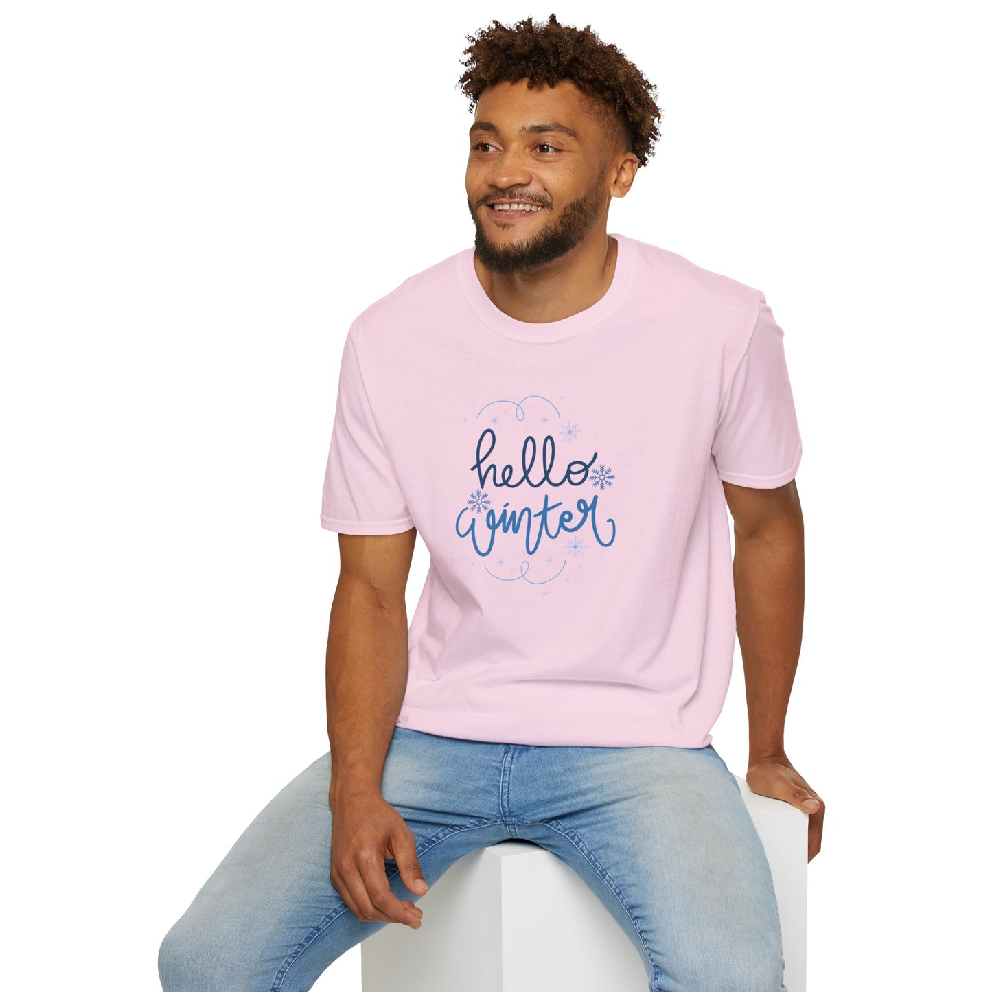 Hello Winter - Softstyle T-Shirt