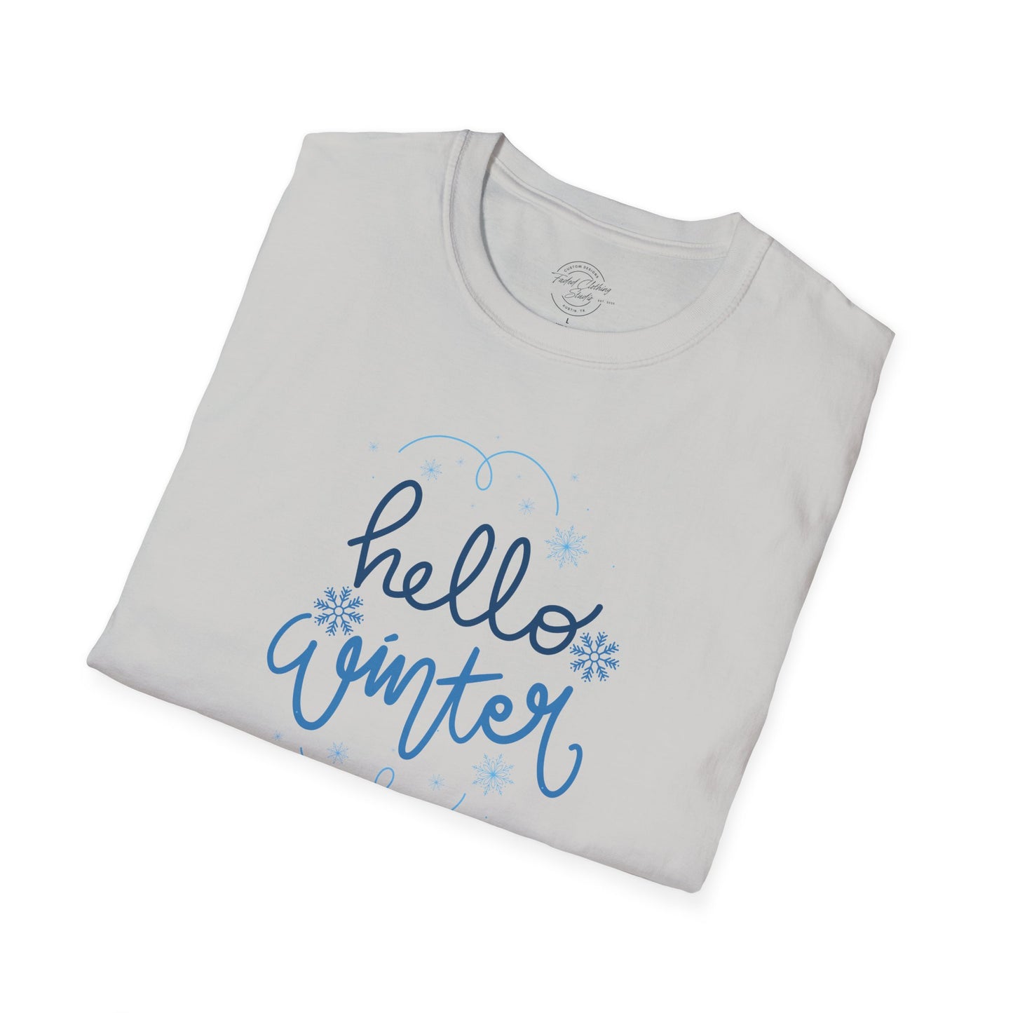 Hello Winter - Softstyle T-Shirt