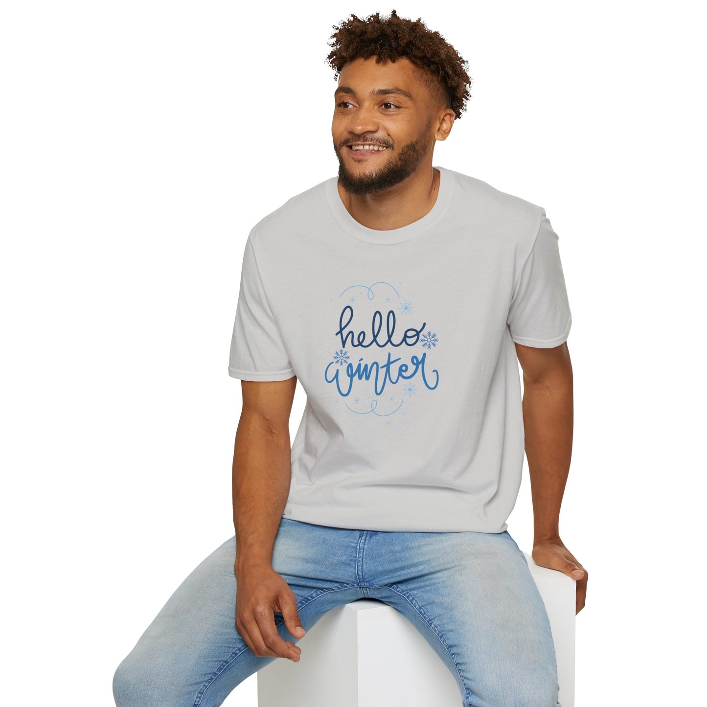 Hello Winter - Softstyle T-Shirt