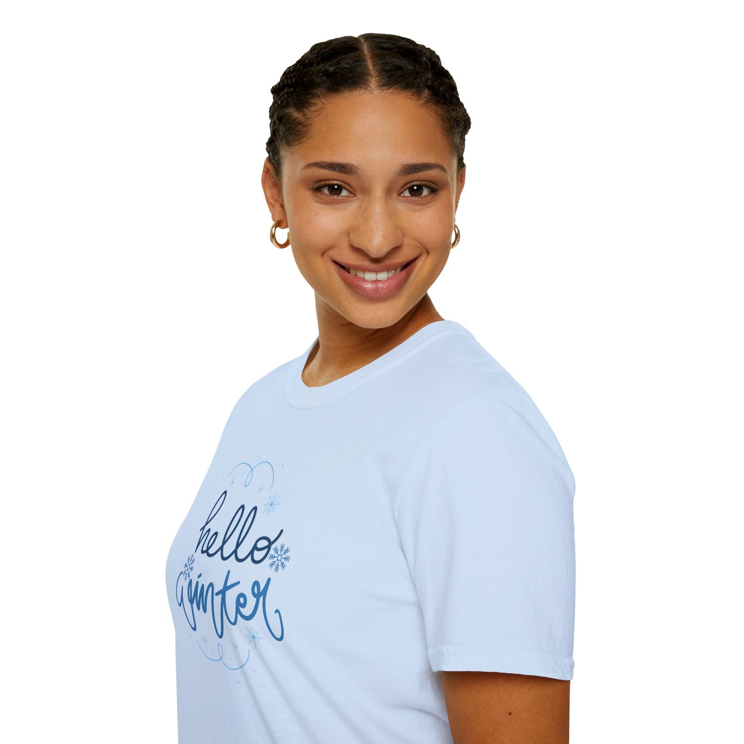 Hello Winter - Softstyle T-Shirt