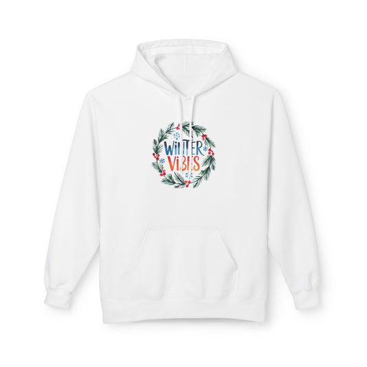 Winter Vibes - Midweight Softstyle Fleece Hoodie