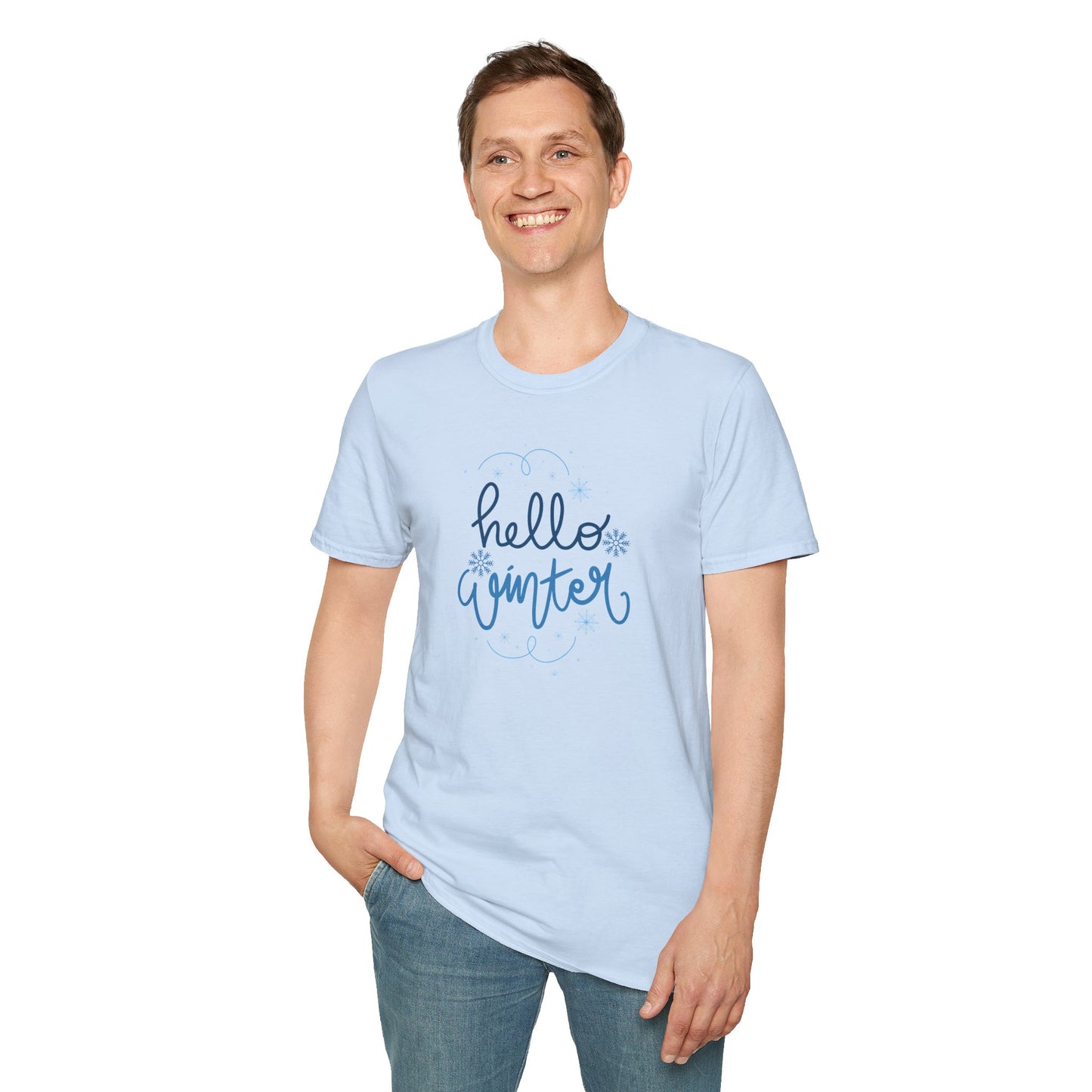 Hello Winter - Softstyle T-Shirt