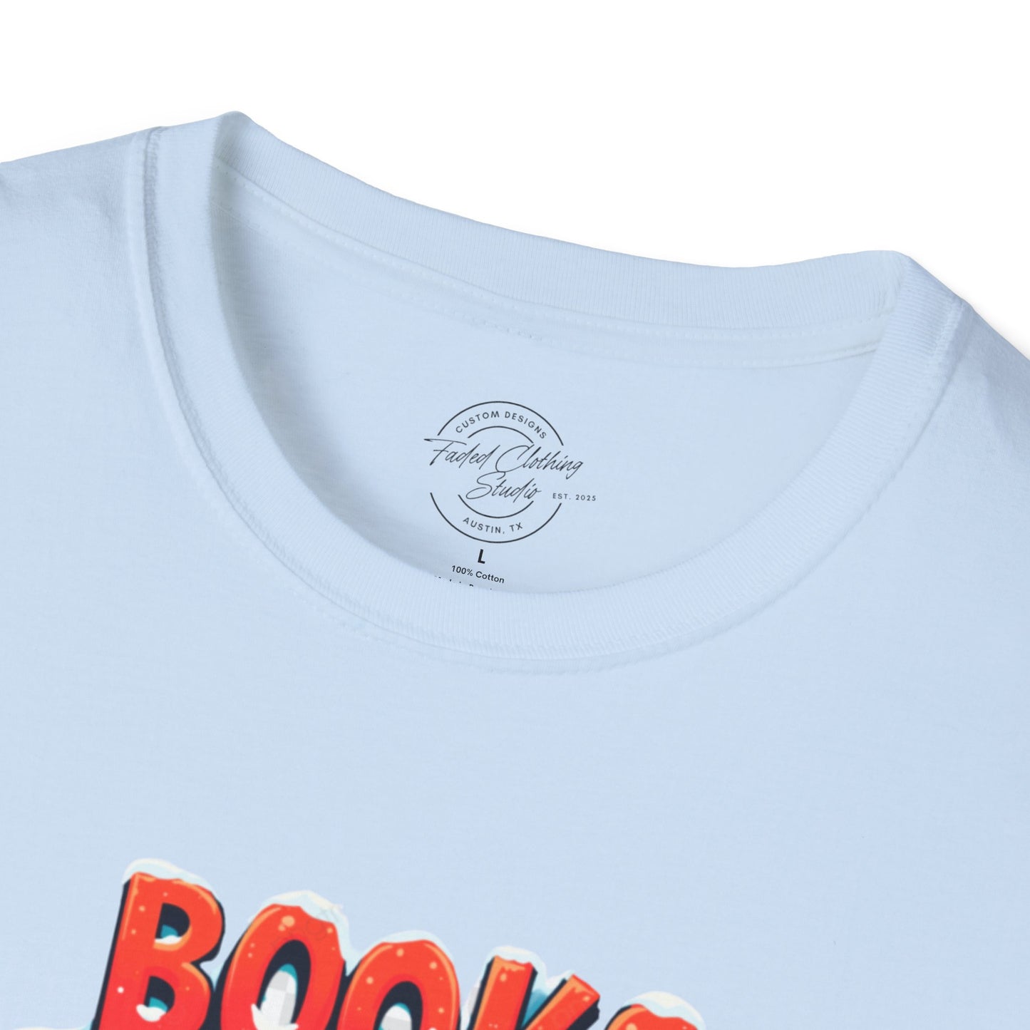 Books in Winter - Softstyle T-Shirt